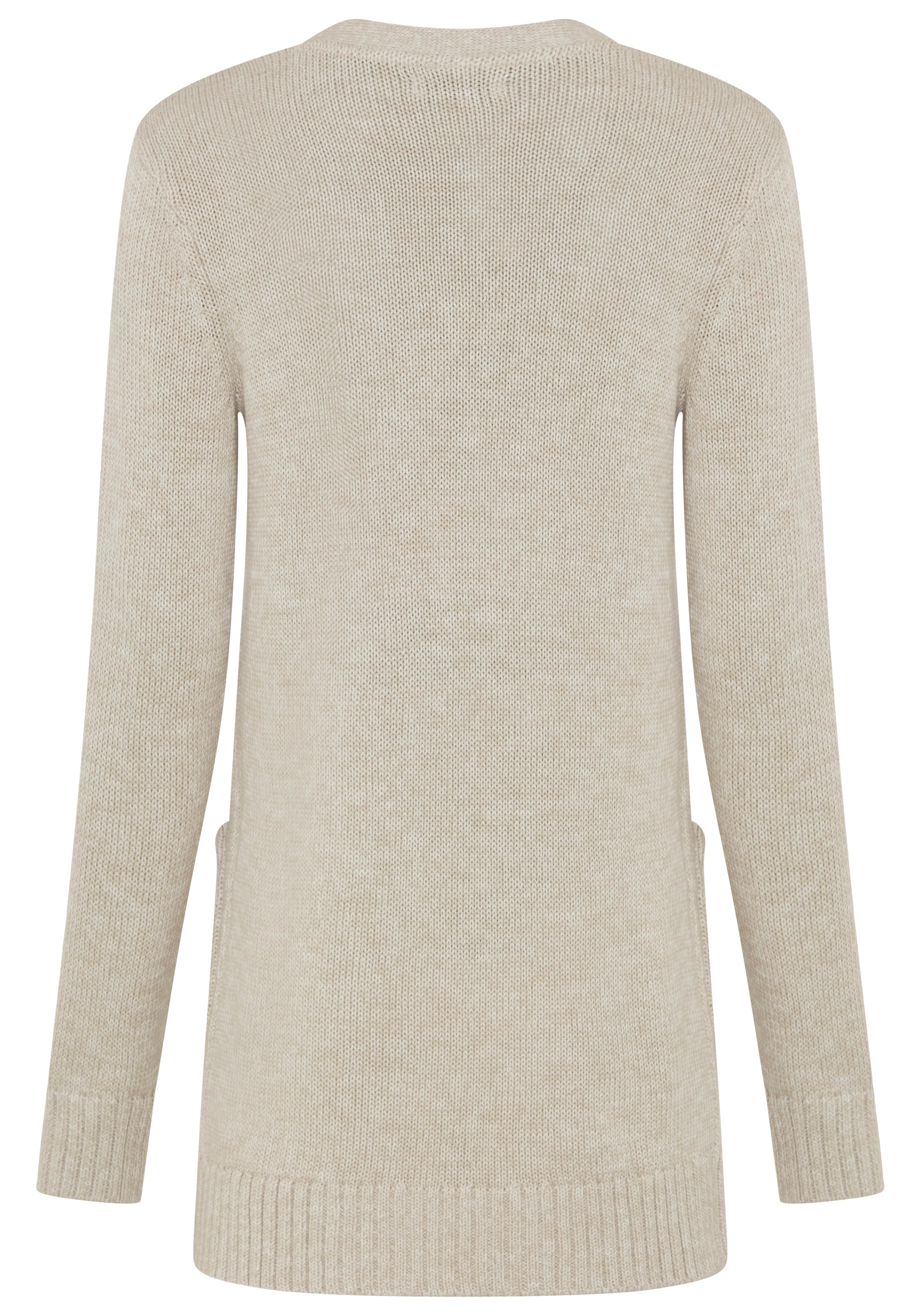 Flashlights Strickjacke »in melierter Optik, elastisches Material« mit aufgesetzten Taschen