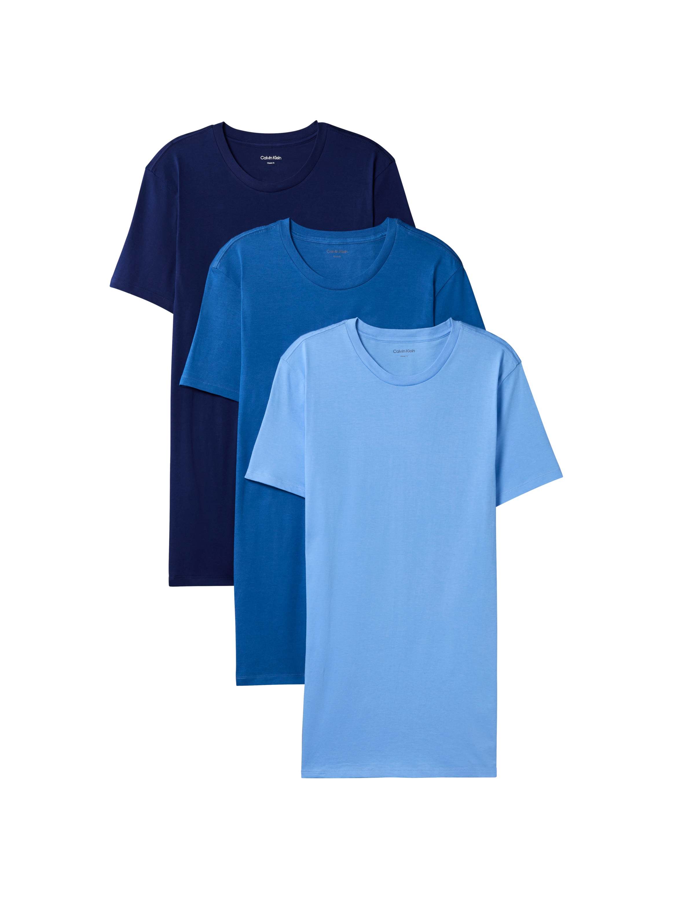 Calvin Klein Underwear T-Shirt »S/S CREW NECK 3PK« Packung, 3er-Pack, 3 tlg. mit Logostickerei