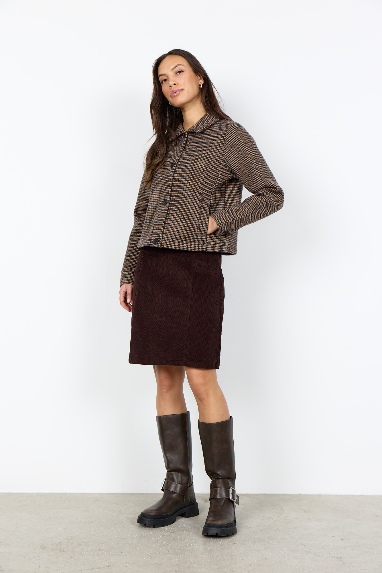 soyaconcept Kurzjacke »SC-HASTI 1« Materialmix