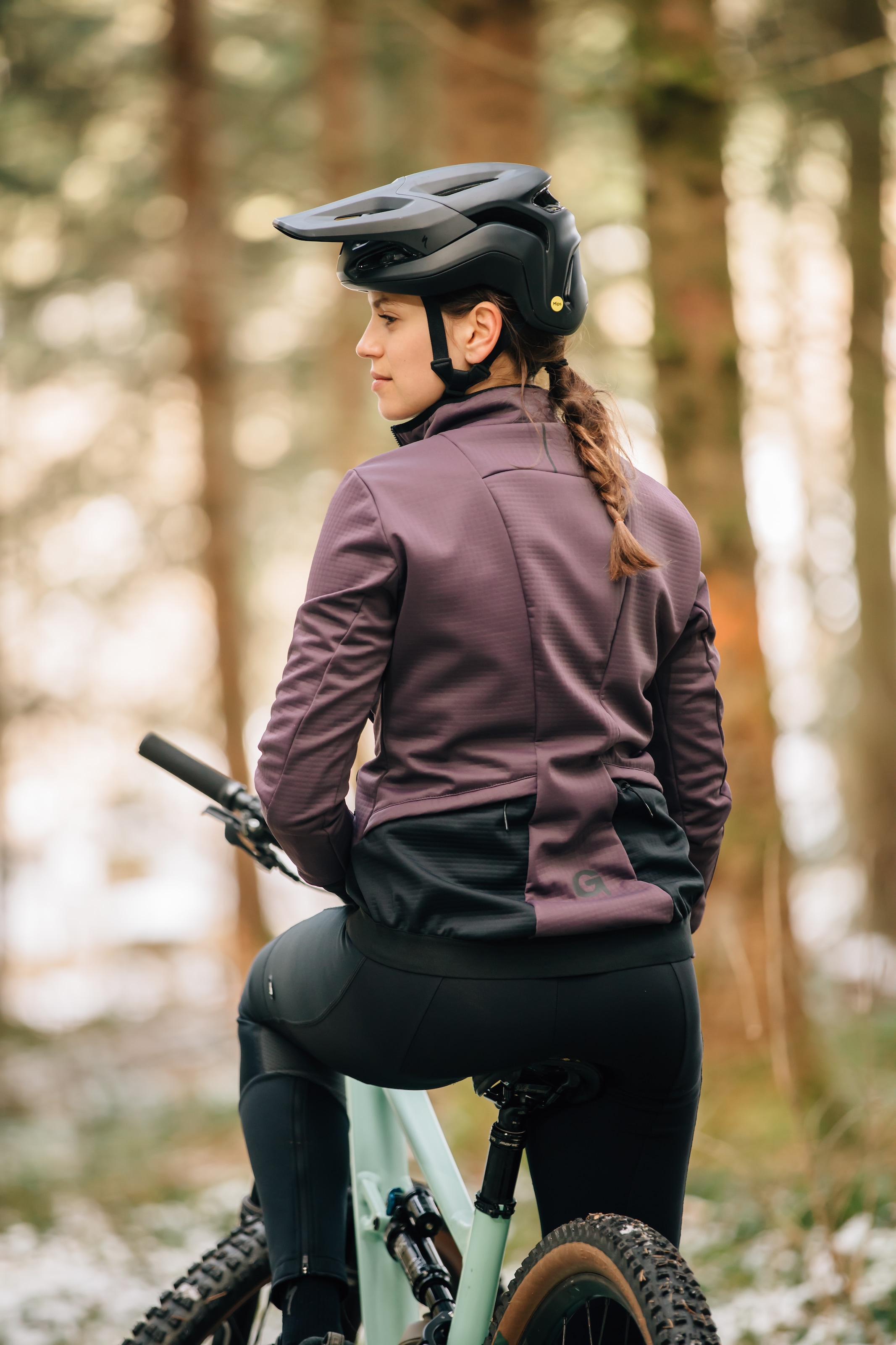 Gonso Fahrradjacke »Trail Jacket Softshell W«, Wasserabweisende, strapazierfähige und atmungsaktive Radjacke.