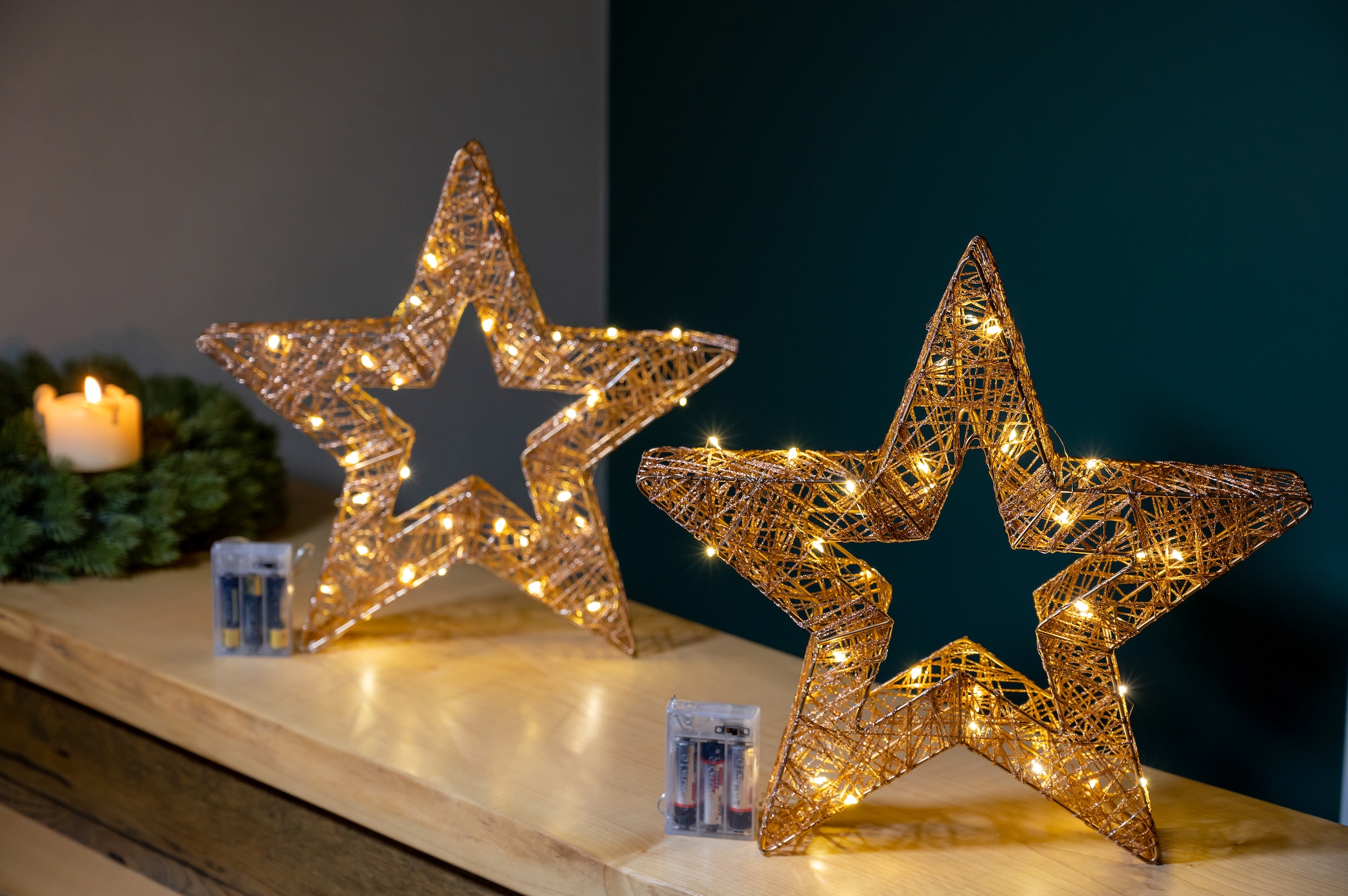 online Star-Max 60 »Weihnachtsstern, OTTO LED stromsparende LED flammig-flammig, bei Stern Weihnachtsdeko«,