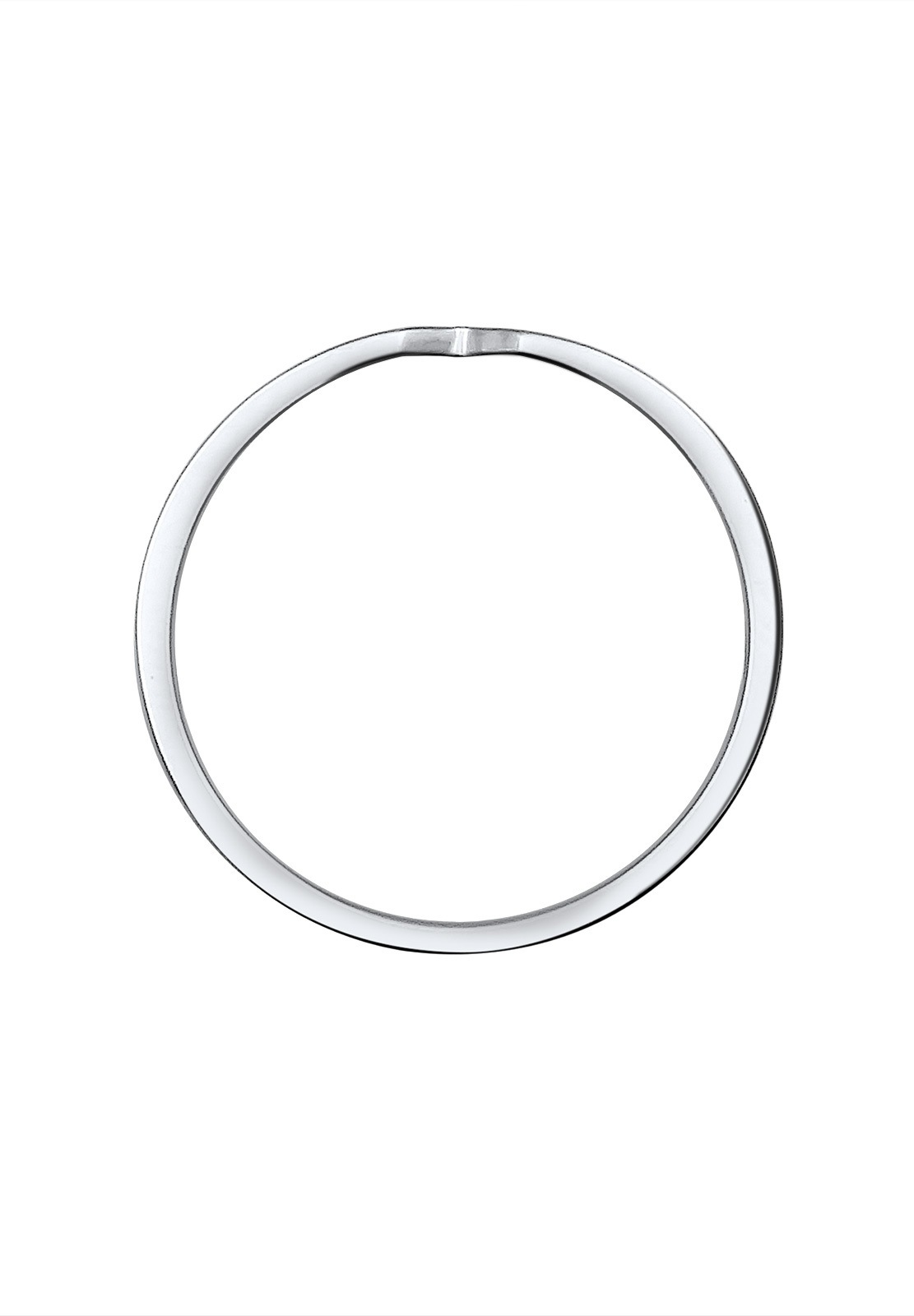 Elli Silberring »Ring Bandring Breit Geo Design 925 Sterling Silber«