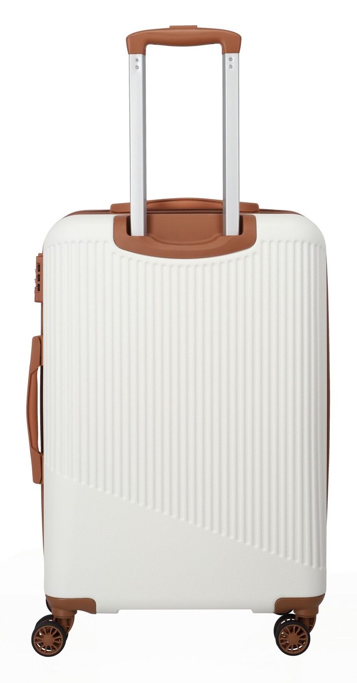 travelite Hartschalen-Trolley »BALI Reisekoffer Hartschale« 65 l 4 Rollen TSA-Schloss – robustes Reisegepäck