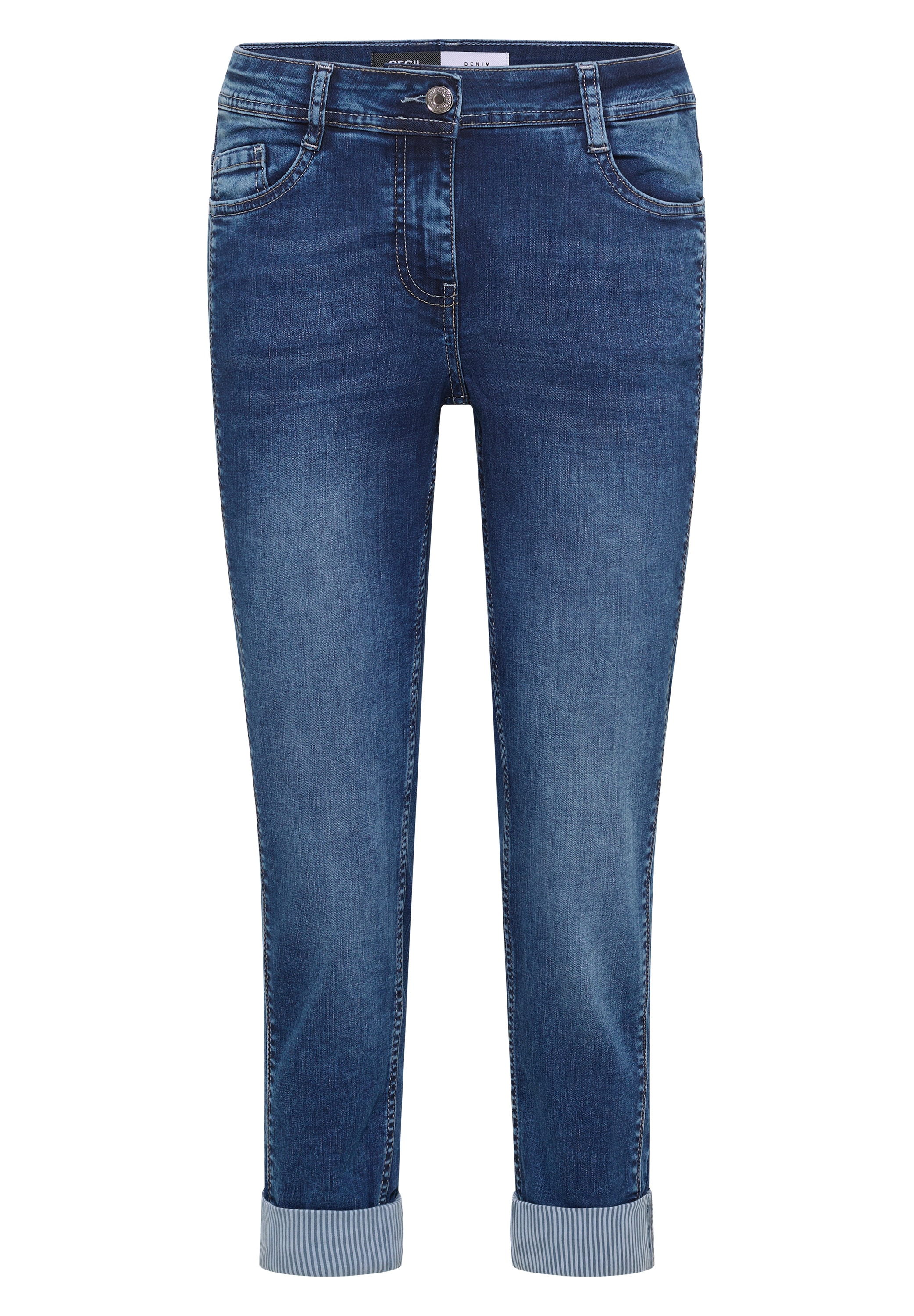 Cecil 3/4-Jeans »Style Scarlett« im Casual Fit und mit Stretch