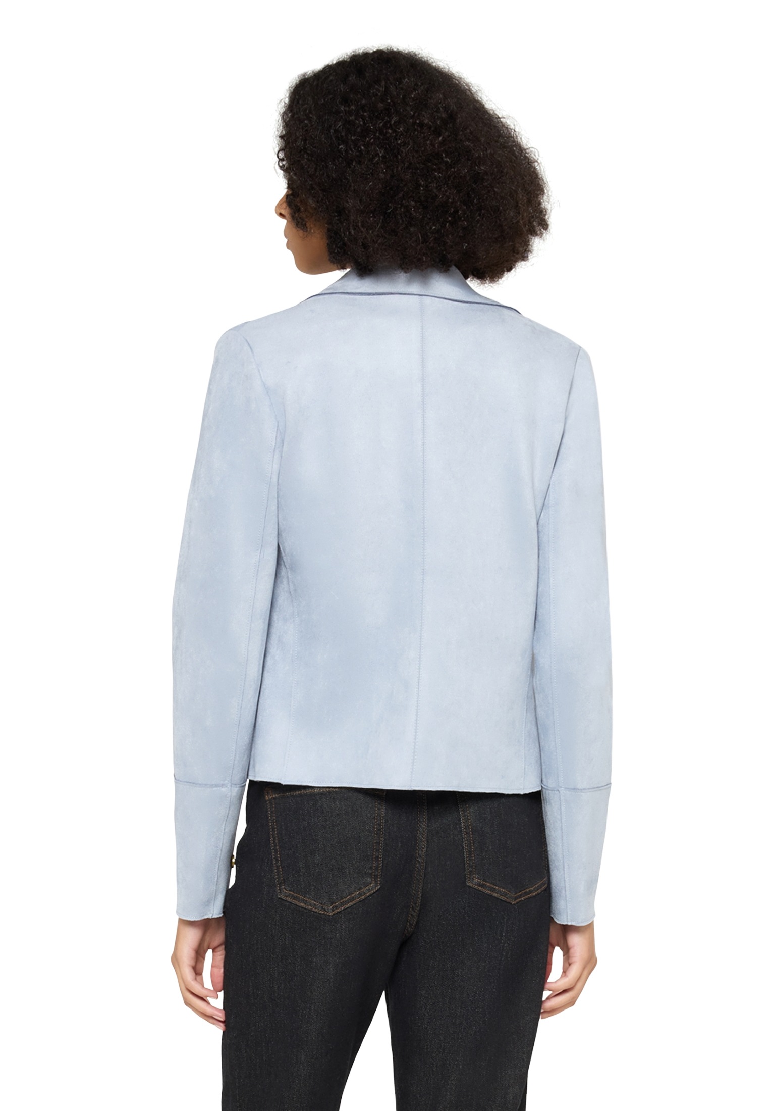 Cartoon Jackenblazer »Blazer-Jacke mit offenem Saum«