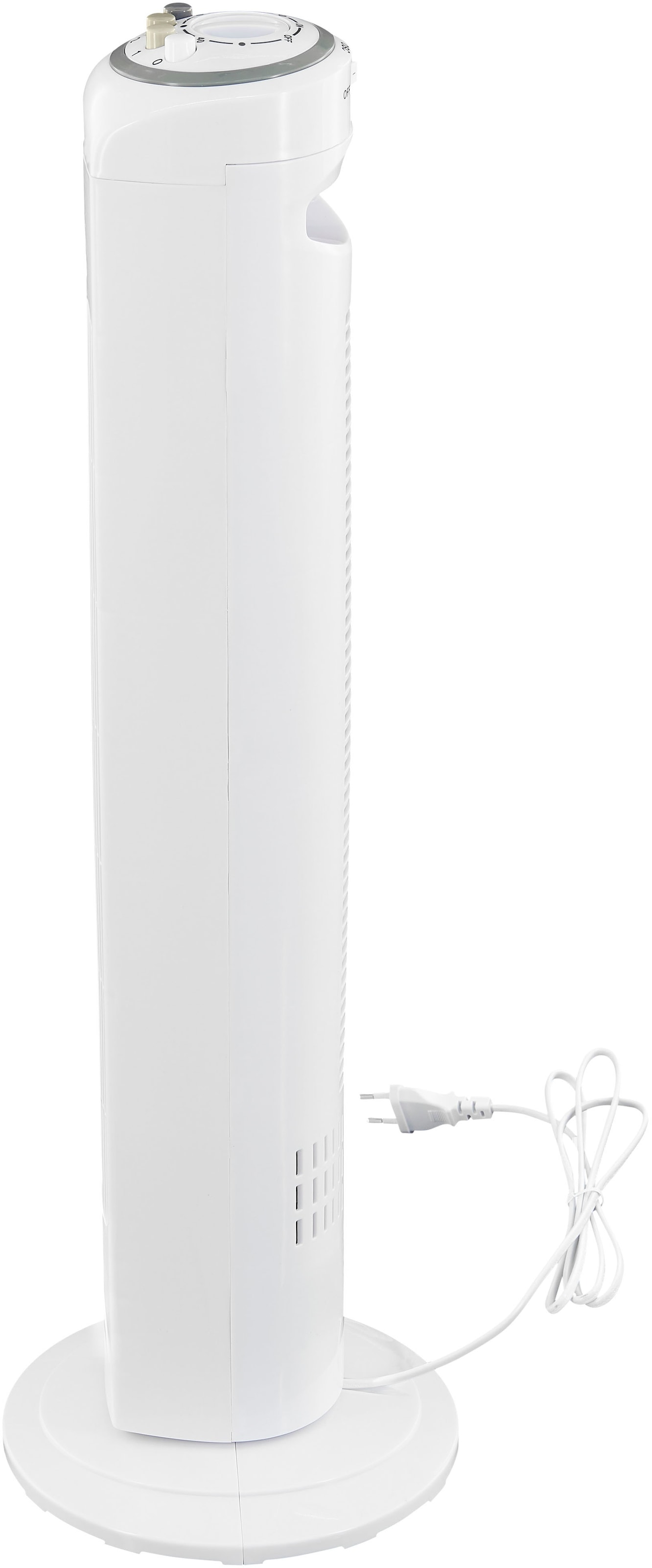 exquisit Standventilator »VS 34570 we«, inkl. Oszillation, 45 W Leistung, 120 Min. Timer