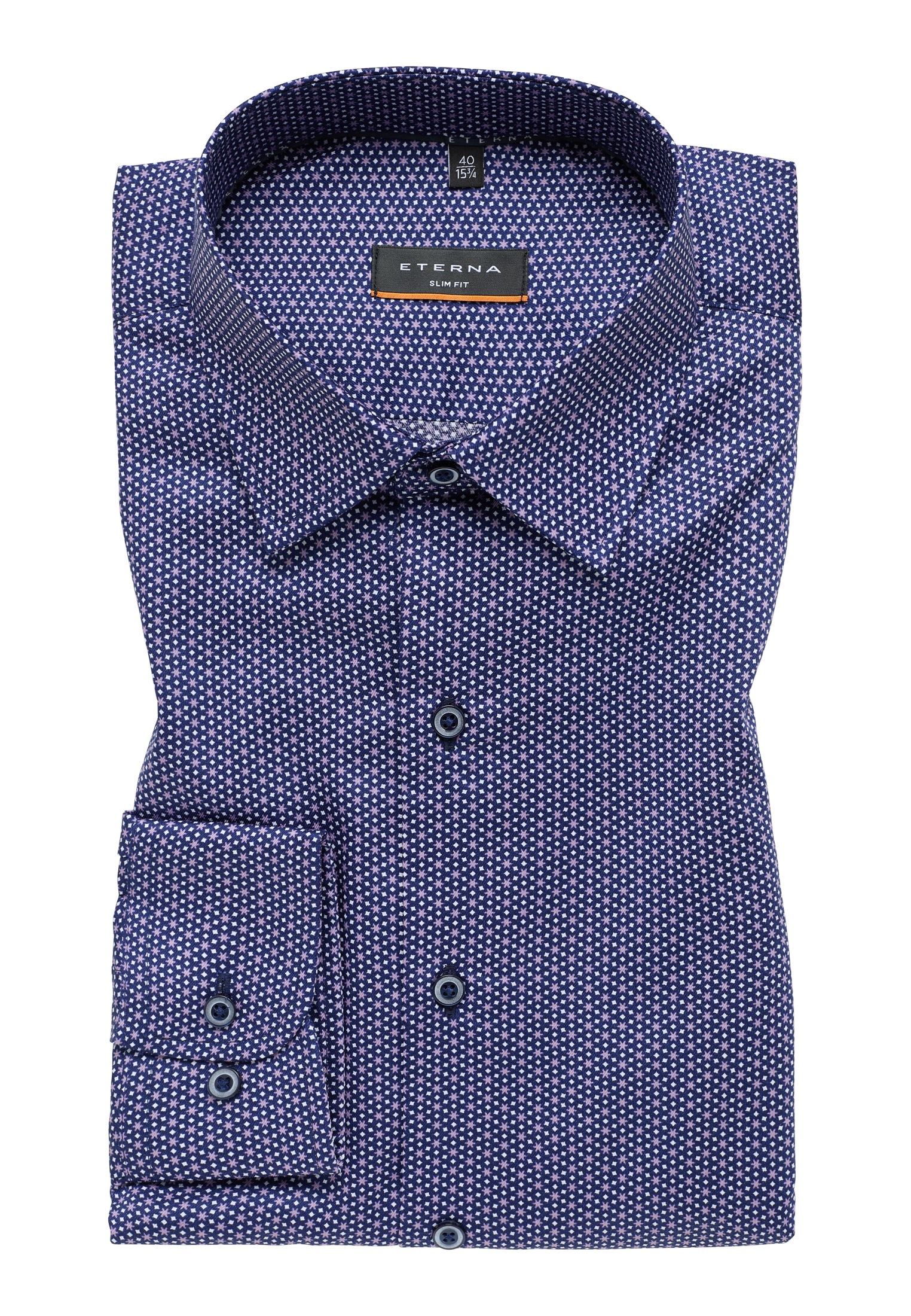 Eterna Langarmhemd »SLIM FIT«