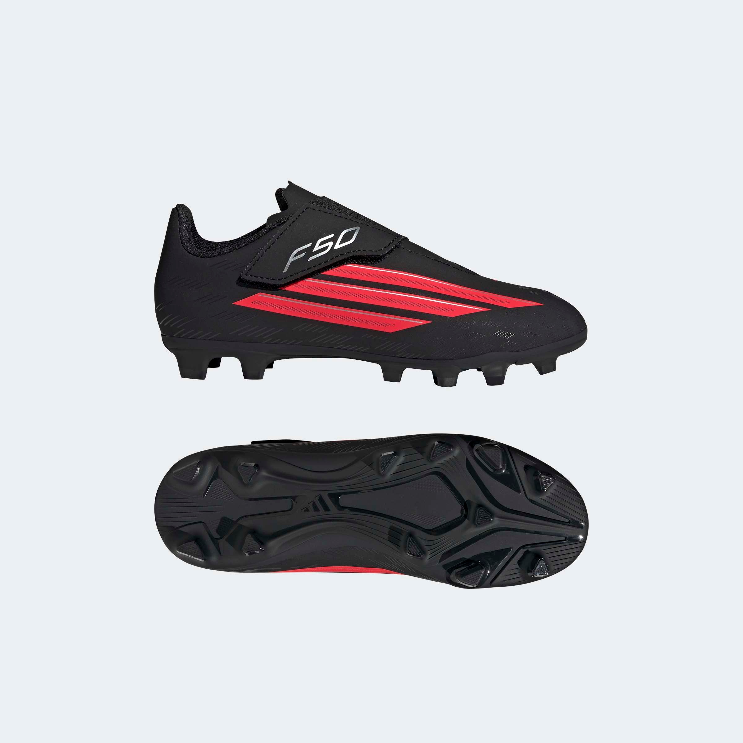 adidas Performance Fußballschuh »F50 CLUB VELCRO FIRM GROUND / MULTI GROUND KIDS«  für viele verschiedene Böden geeignet, für Kinder & Jugendliche