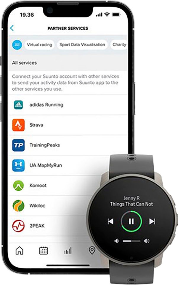 Suunto Smartwatch »9 Peak Pro«, (3,04 cm / 1,2 Zoll),)