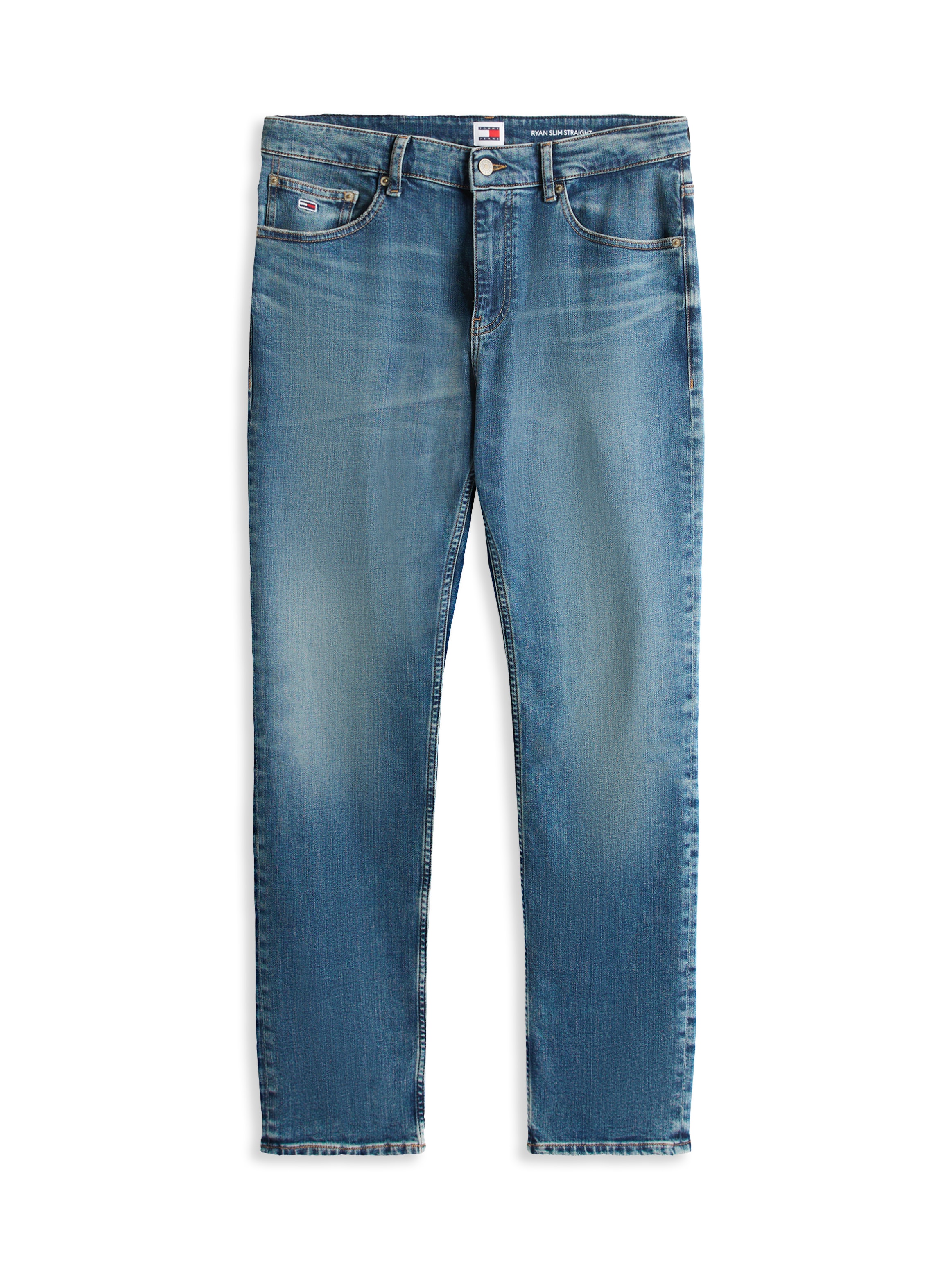 Tommy Jeans Slim-fit-Jeans »RYAN SLIM STRAIGHT«, mit Logoprägung
