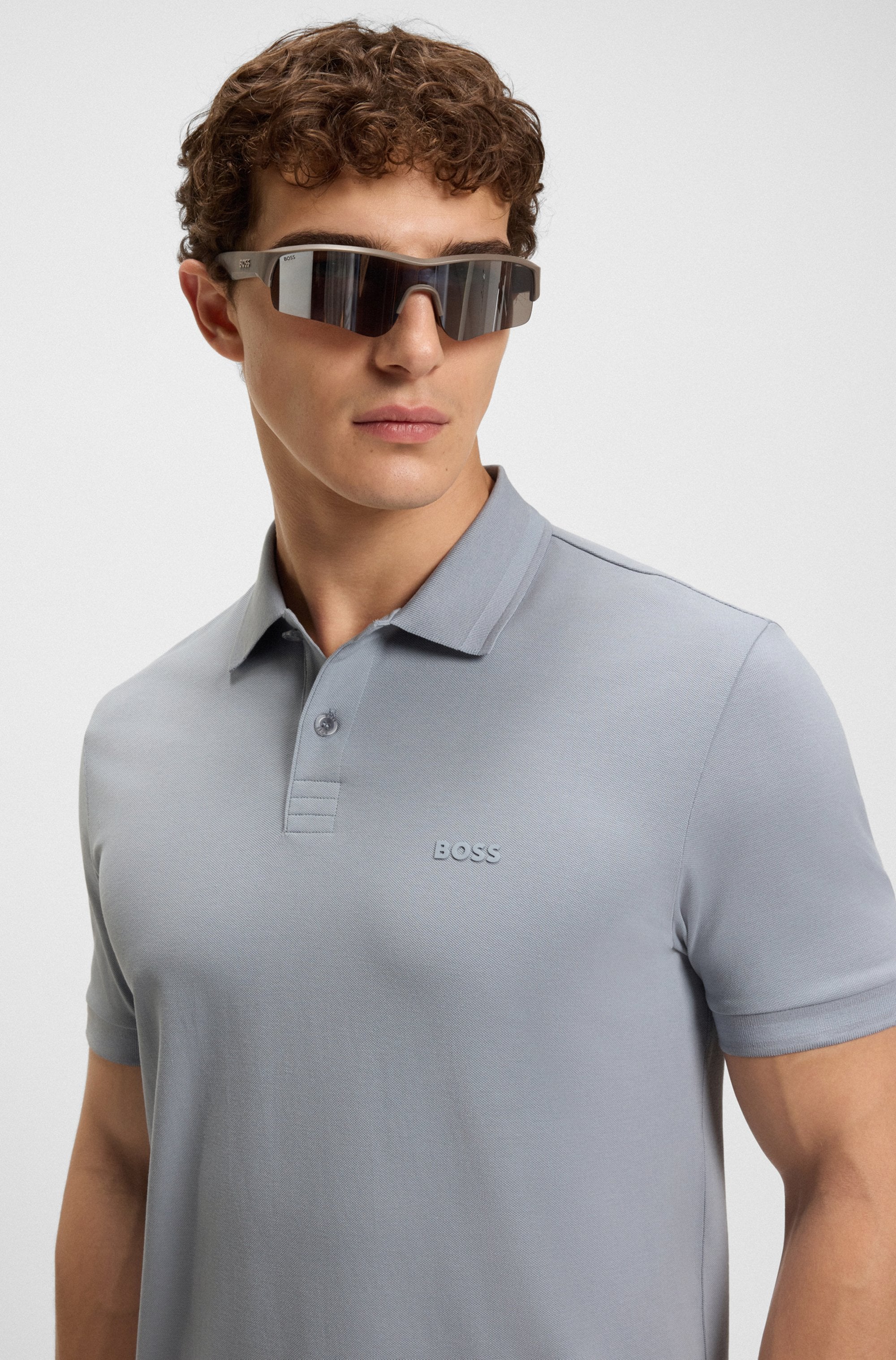 BOSS GREEN Poloshirt »Pio«, mit Polokragen