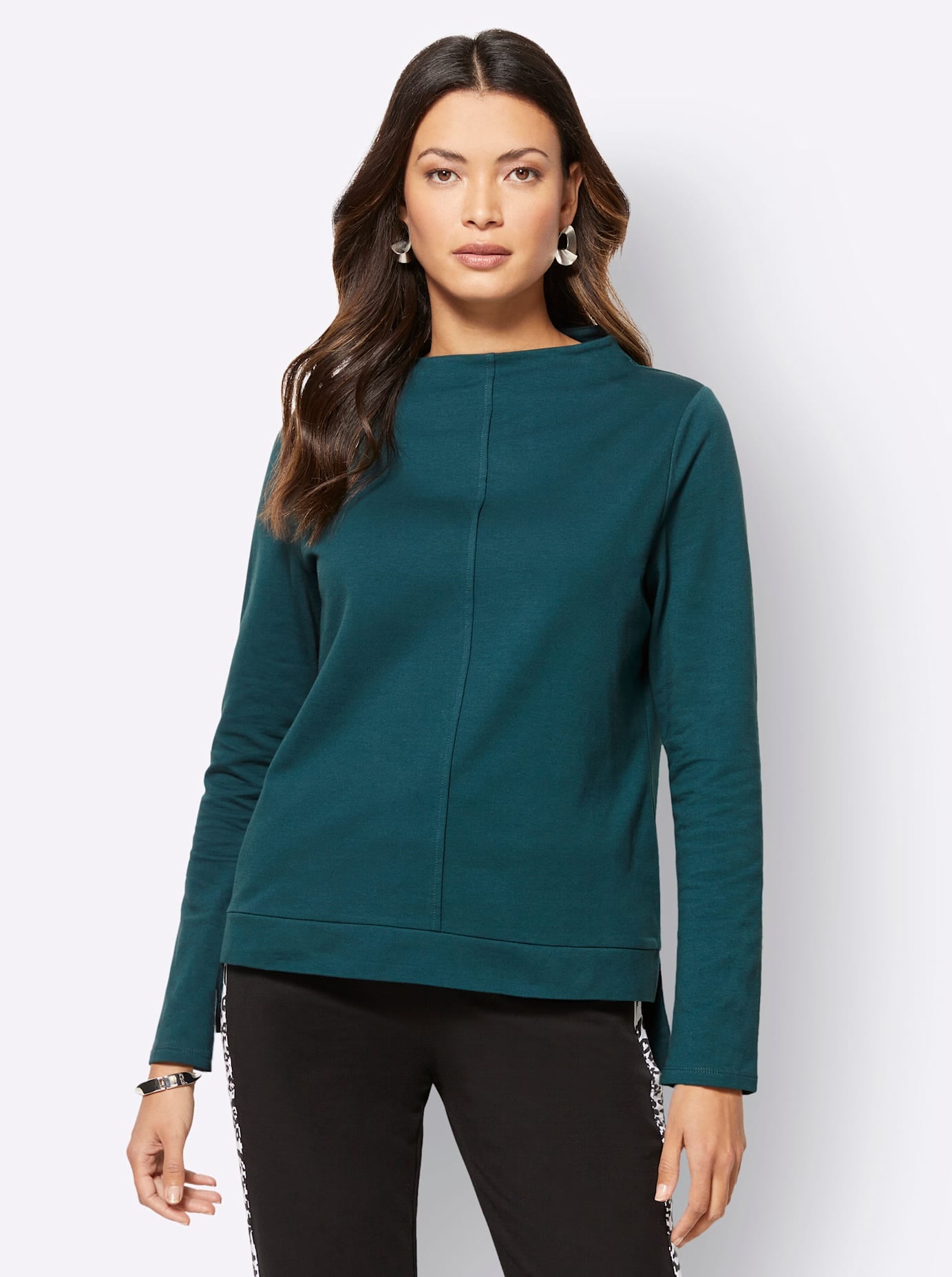 creation L Langarmshirt »Sweatshirt«, (1 tlg.)