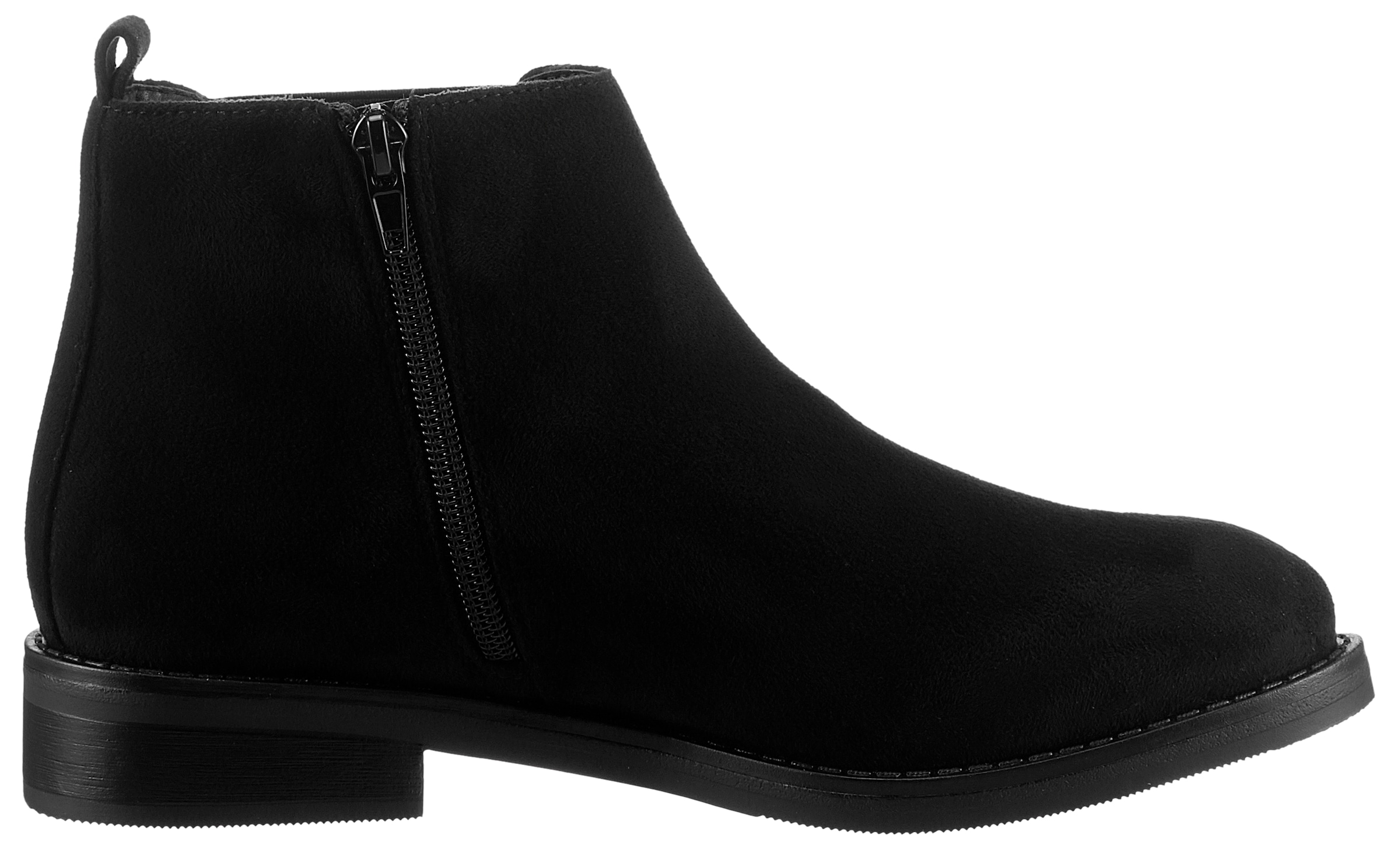 Aniston SHOES Chelseaboots, Stiefelette, Blockabsatz, mit breitem Stretch - NEUE KOLLEKTION