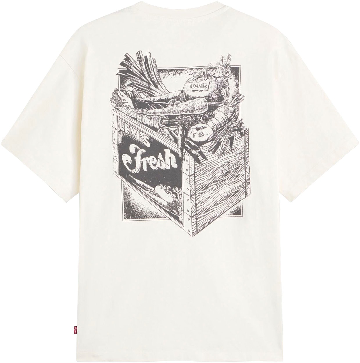 Levi's® T-Shirt »SEVINTAGE«, mit Logo-Aufnäher auf der Brust