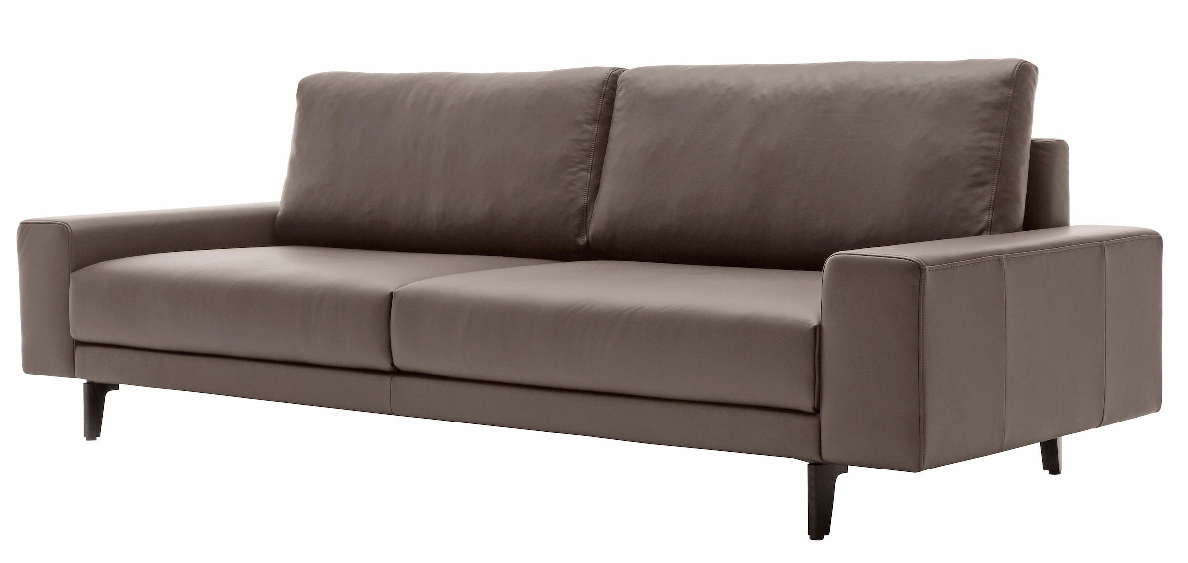 Armlehne Breite 220 OTTO niedrig, »hs.450«, cm in umbragrau, sofa hülsta Alugussfüße bei breit 3-Sitzer