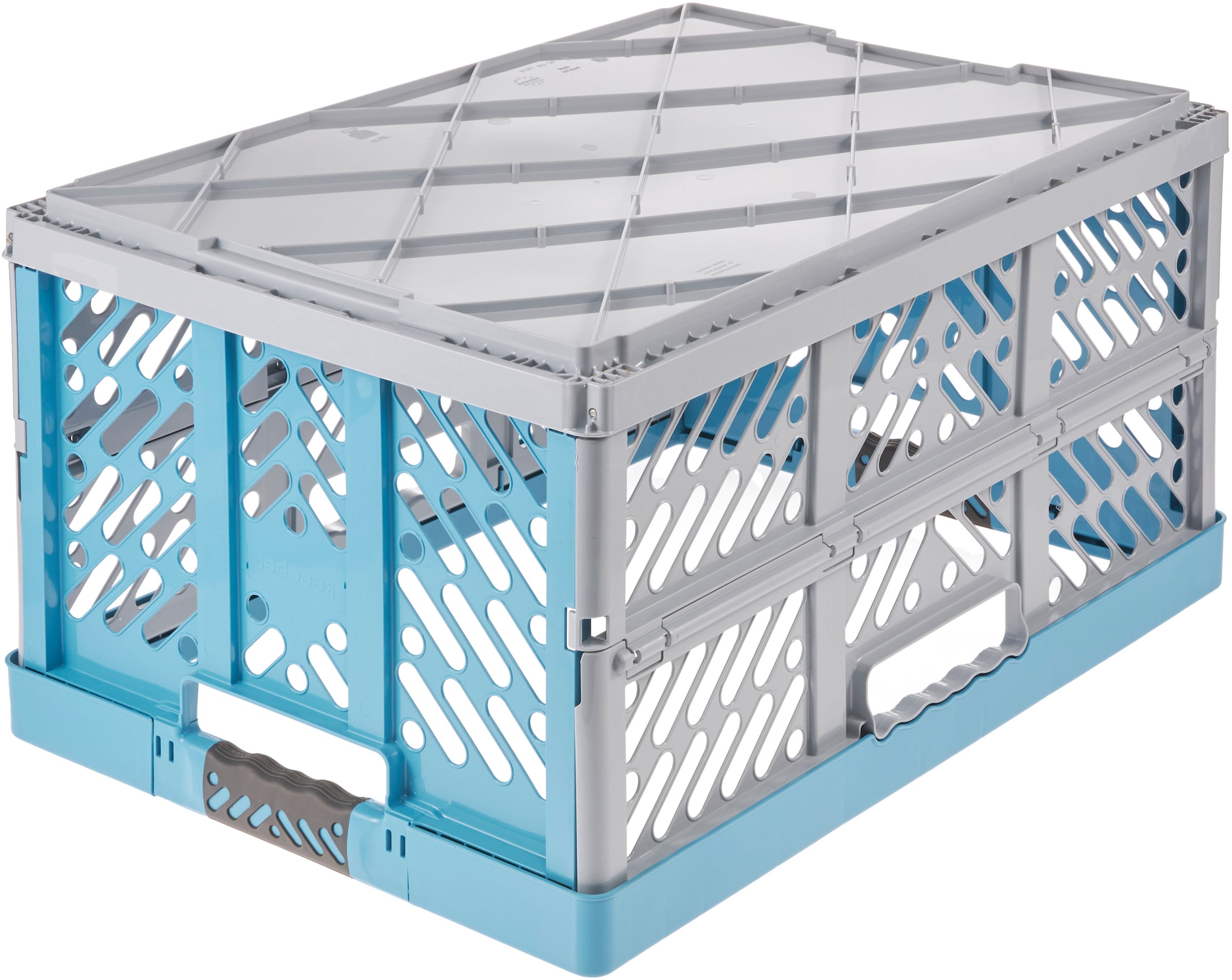 keeeper Klappbox »Profi-Klappbox ben eco mit Softgriffen (Set 4 St.) 45 l, 54x37x28 cm« Soft-Touch-Griffe, zusammenklappbar, leicht zu reinigen