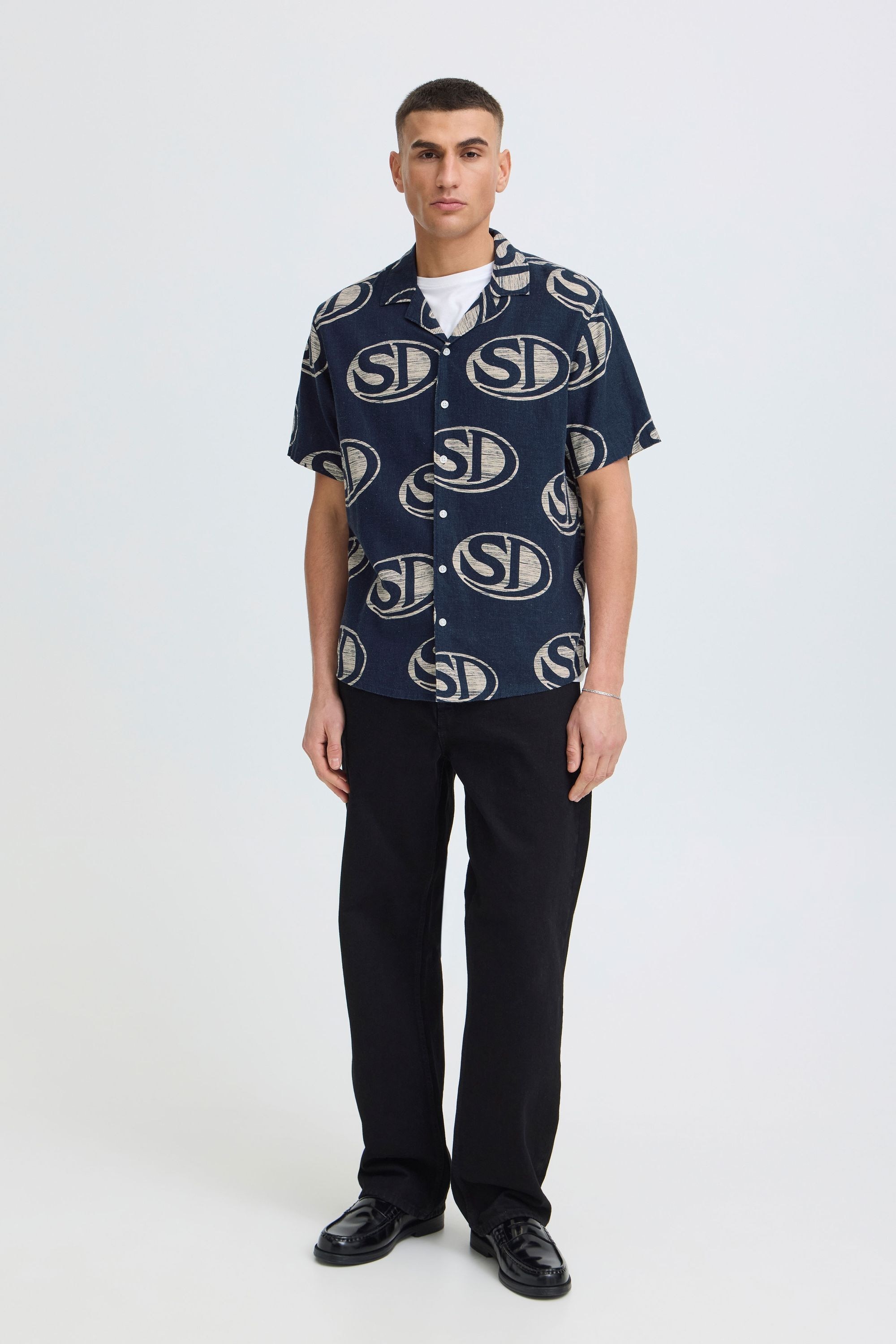 !Solid Leinenhemd »Leinenhemd SDUte«