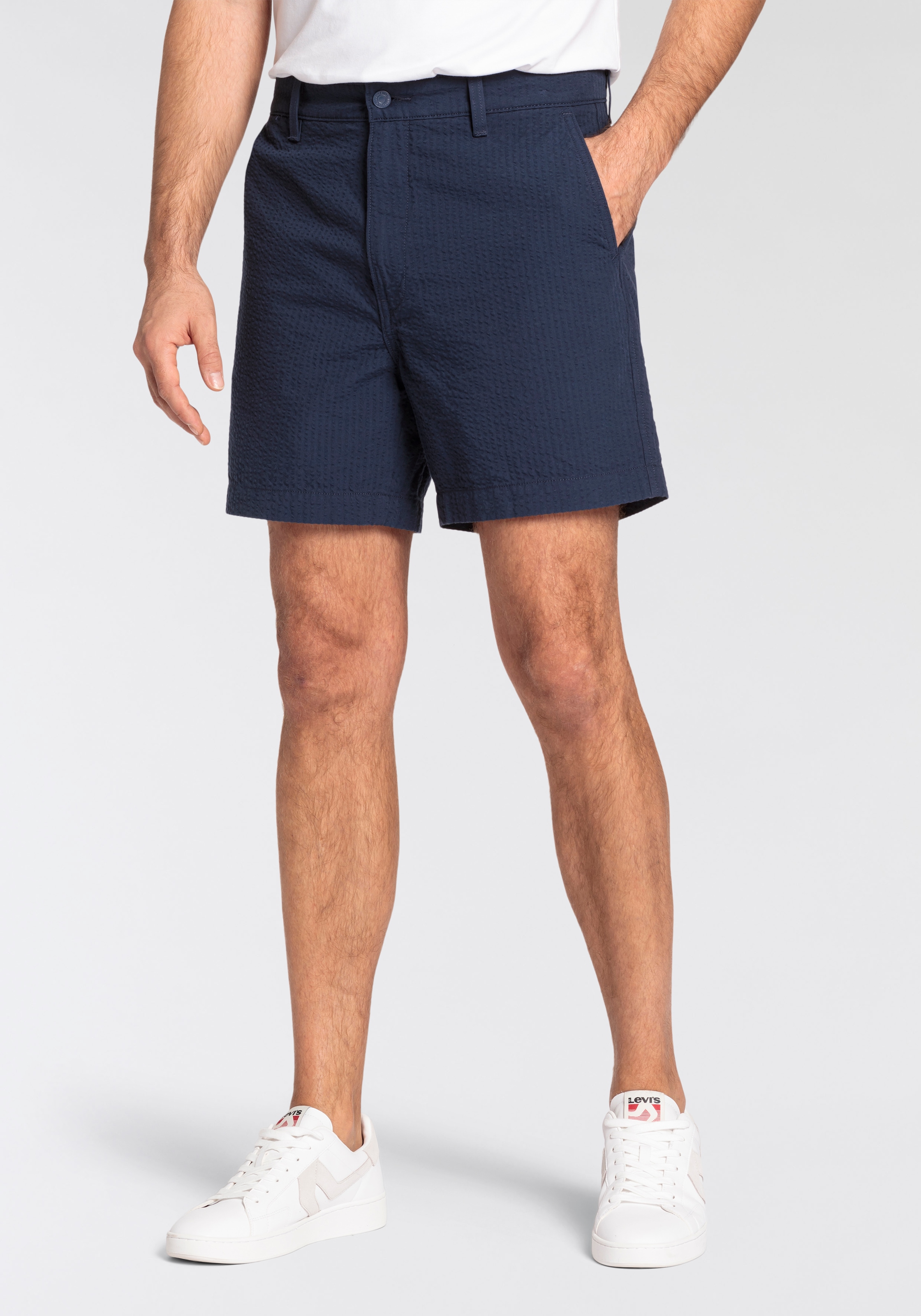 Chinohose »Shorts XX AUTHENTIC SHORT II«, mit feinen Streifen