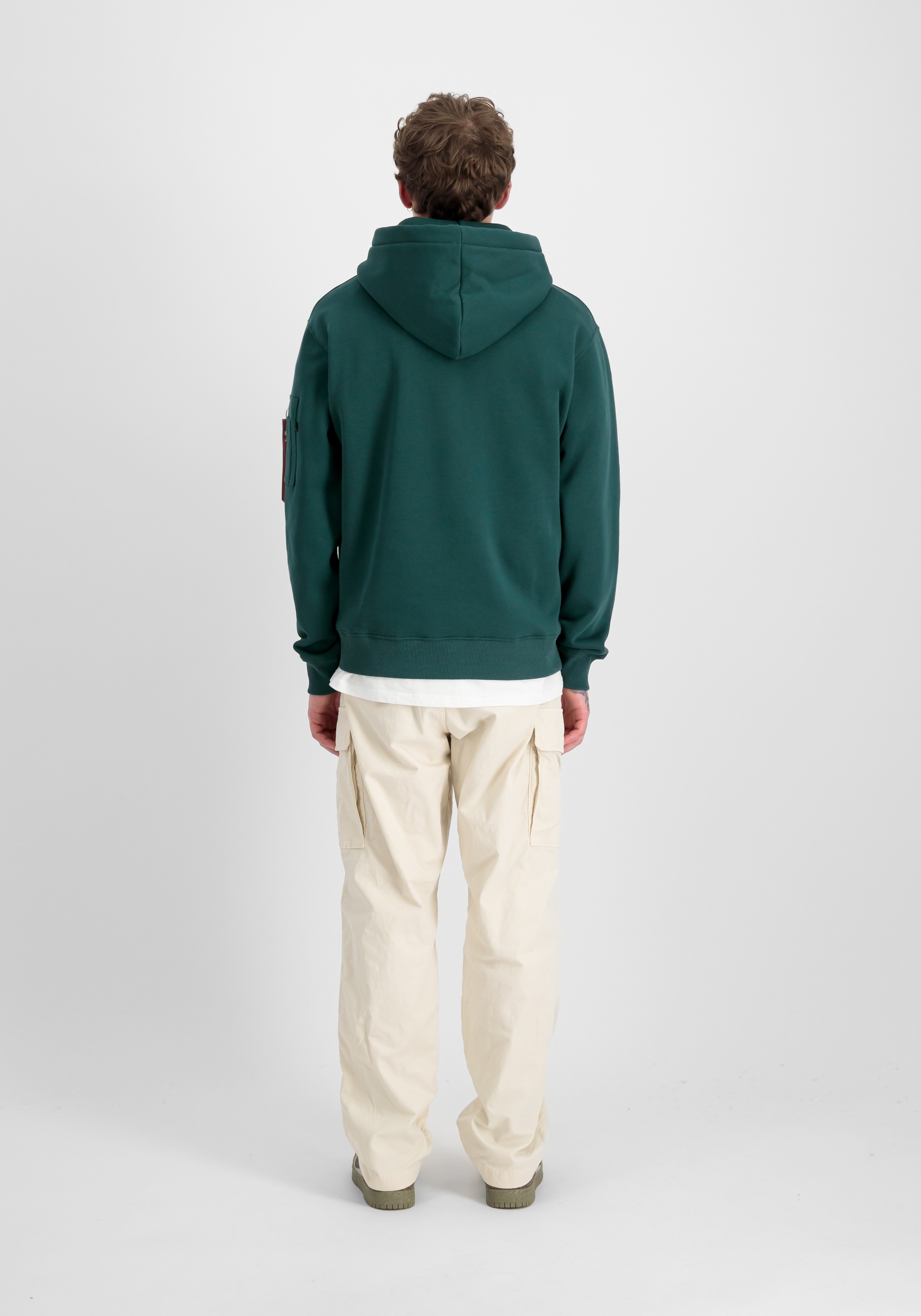 Alpha Industries Hoodie »Alpha Label Hoodie Kapuzensweatshirt«