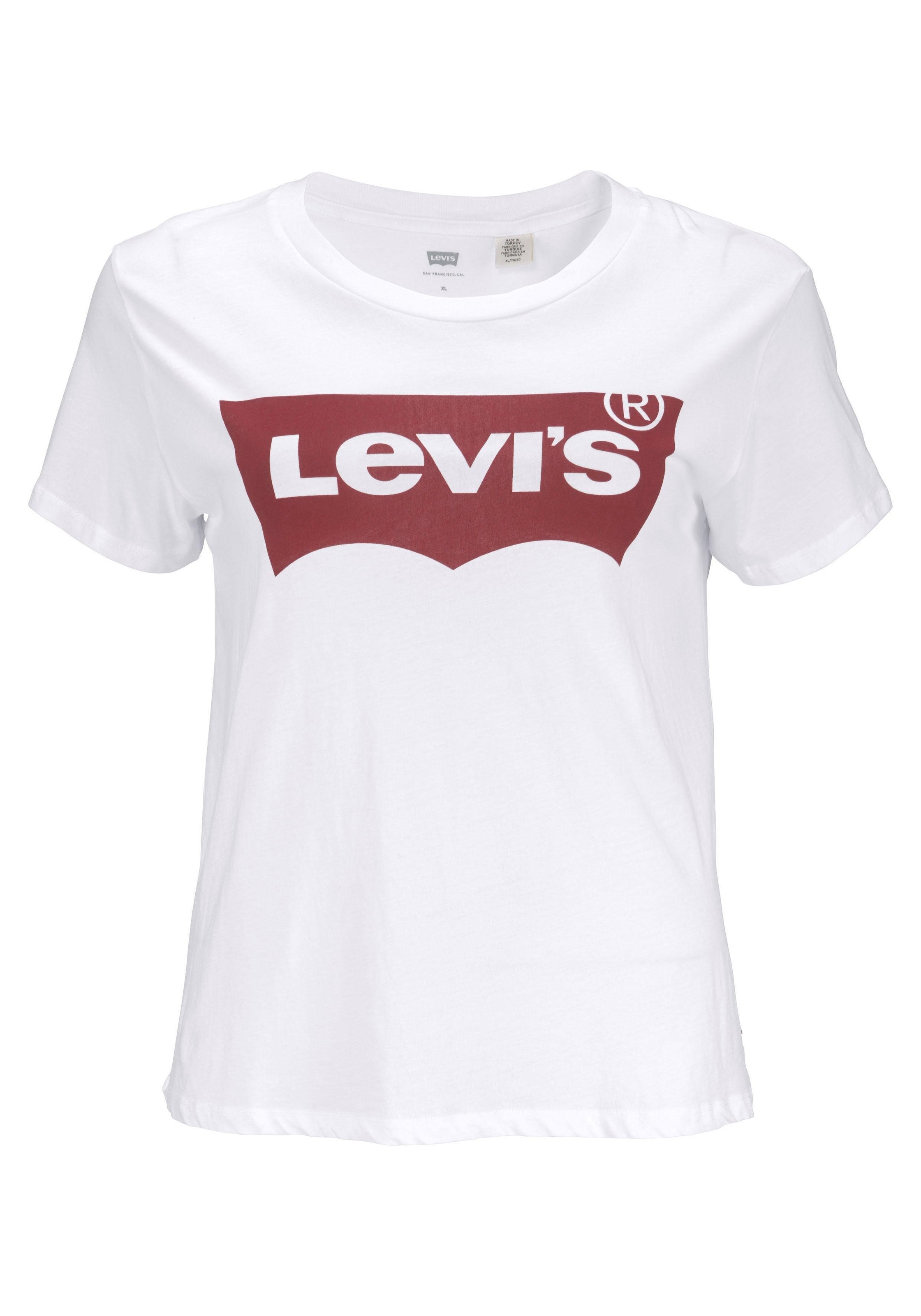 Levi's® Plus T-Shirt »Perfect Tee«, mit Batwing-Logo