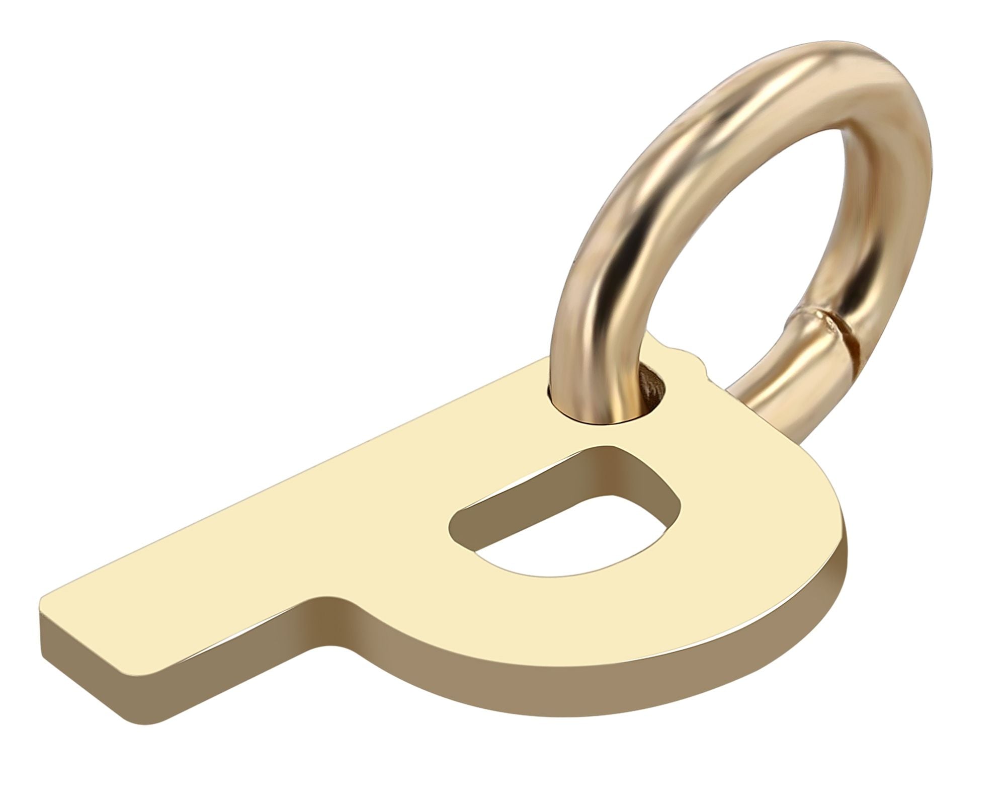 Adelia´s Buchstabenanhänger »Unisex Anhänger ¿ Buchstabe N Buchstabenanhänger aus 375 Gold«