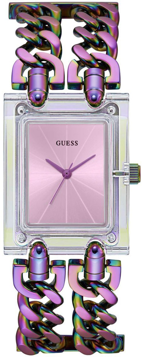 Guess Quarzuhr »MOD HEAVY METAL«, Armbanduhr, Damenuhr