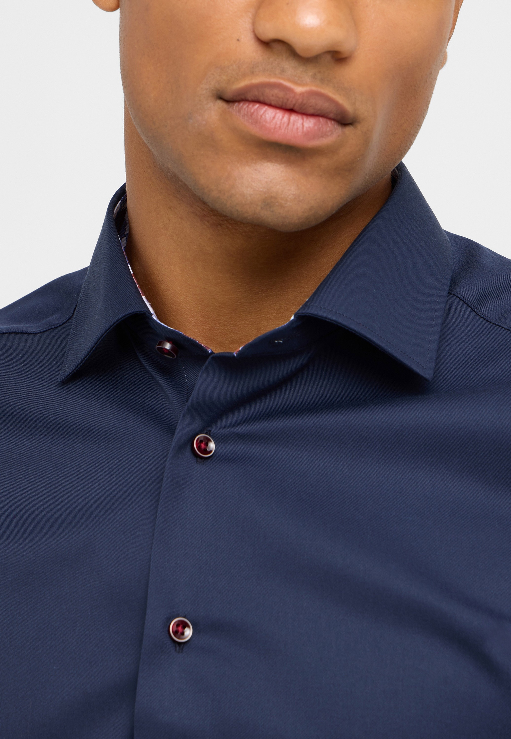 Eterna Langarmhemd »SLIM FIT«, NON IRON (bügelfrei)