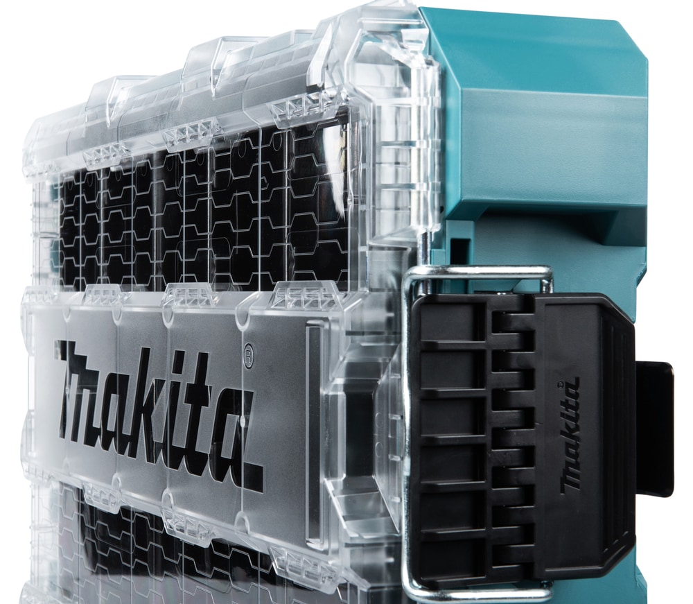 Makita Werkzeugbox »MAKTRAK  Organizer-Behälter, tief M »P-91045« max. 22,7 kg, 18,41L, 11« Effizientes Be- und Entladen mit dem MAKTRAK Koffer Sortiment