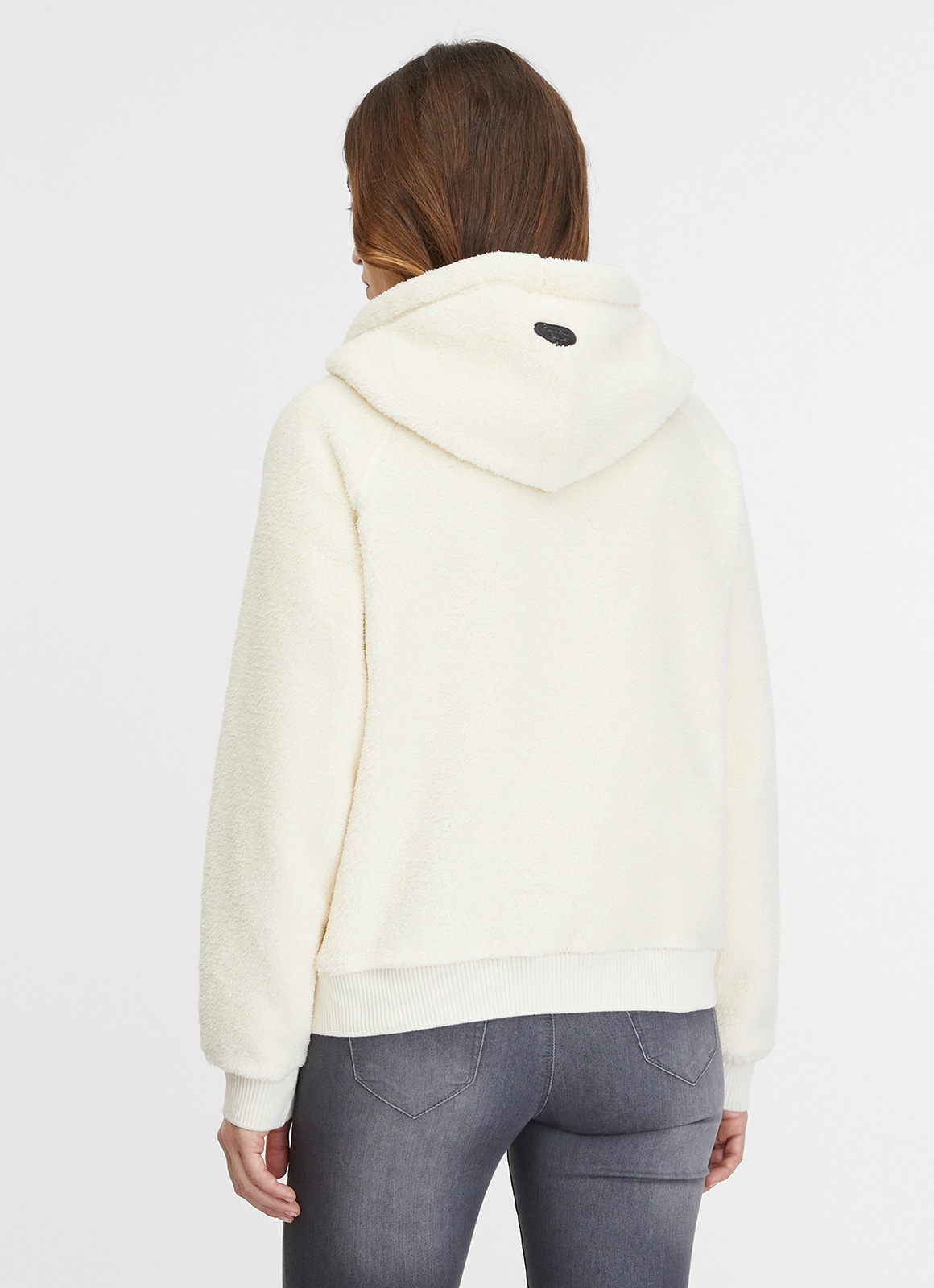 Ragwear Sweatjacke »TALIANA«, aus weichem Teddy Plüsch