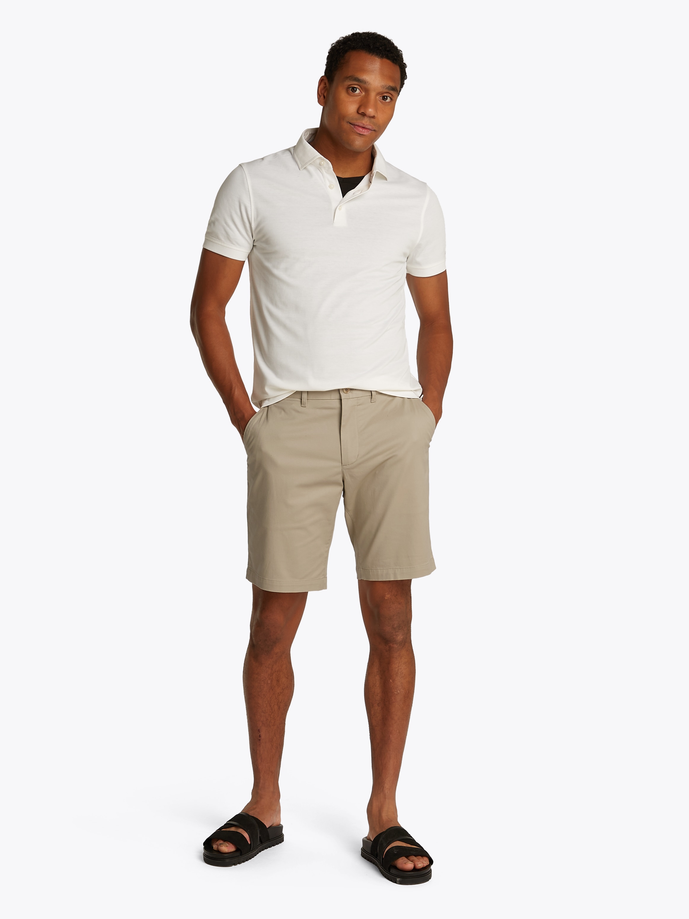 Tommy Hilfiger Shorts »HARLEM SHORT 1985«, in klassischem Design