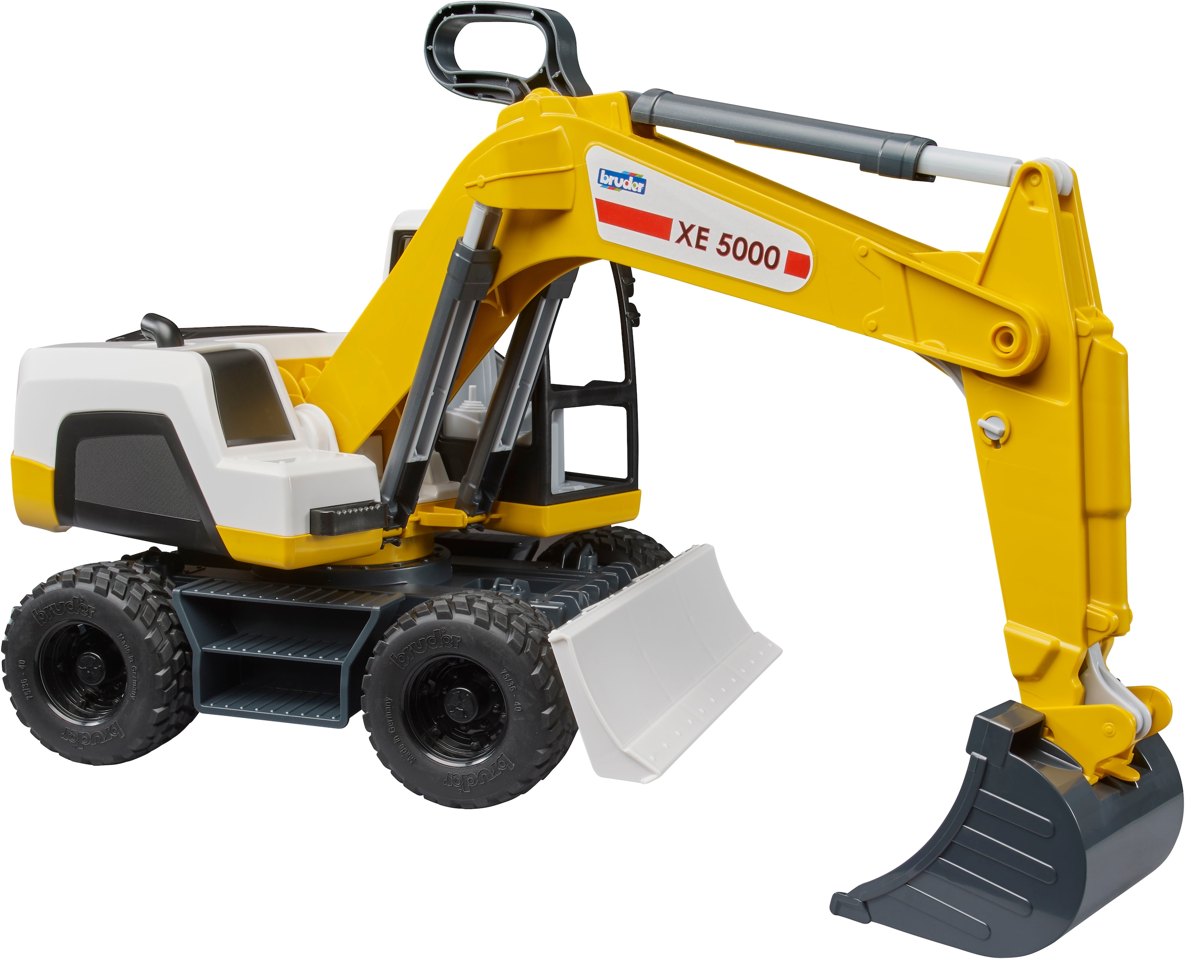 Bruder® Spielzeug-Bagger »Roadmax Mobilbagger 45 cm (03413)« Made in Europe