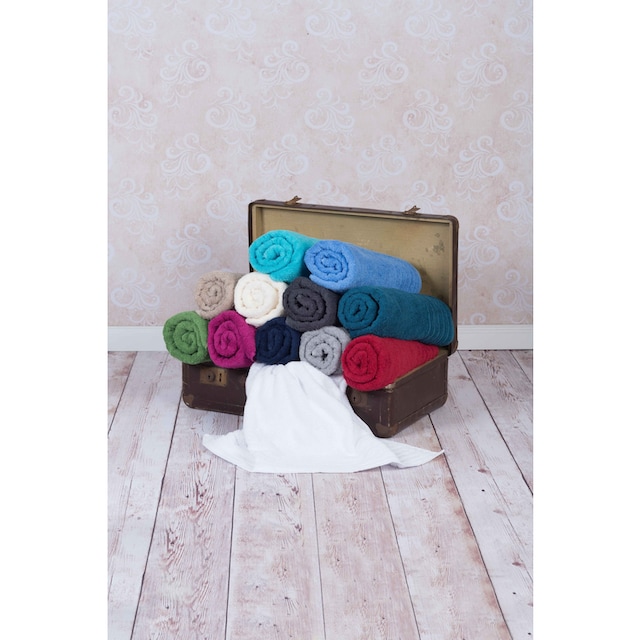 Wewo fashion Saunatuch »AIDA«, (1 St.), 80x200 cm, Uni Farben, reine  Baumwolle online bei OTTO