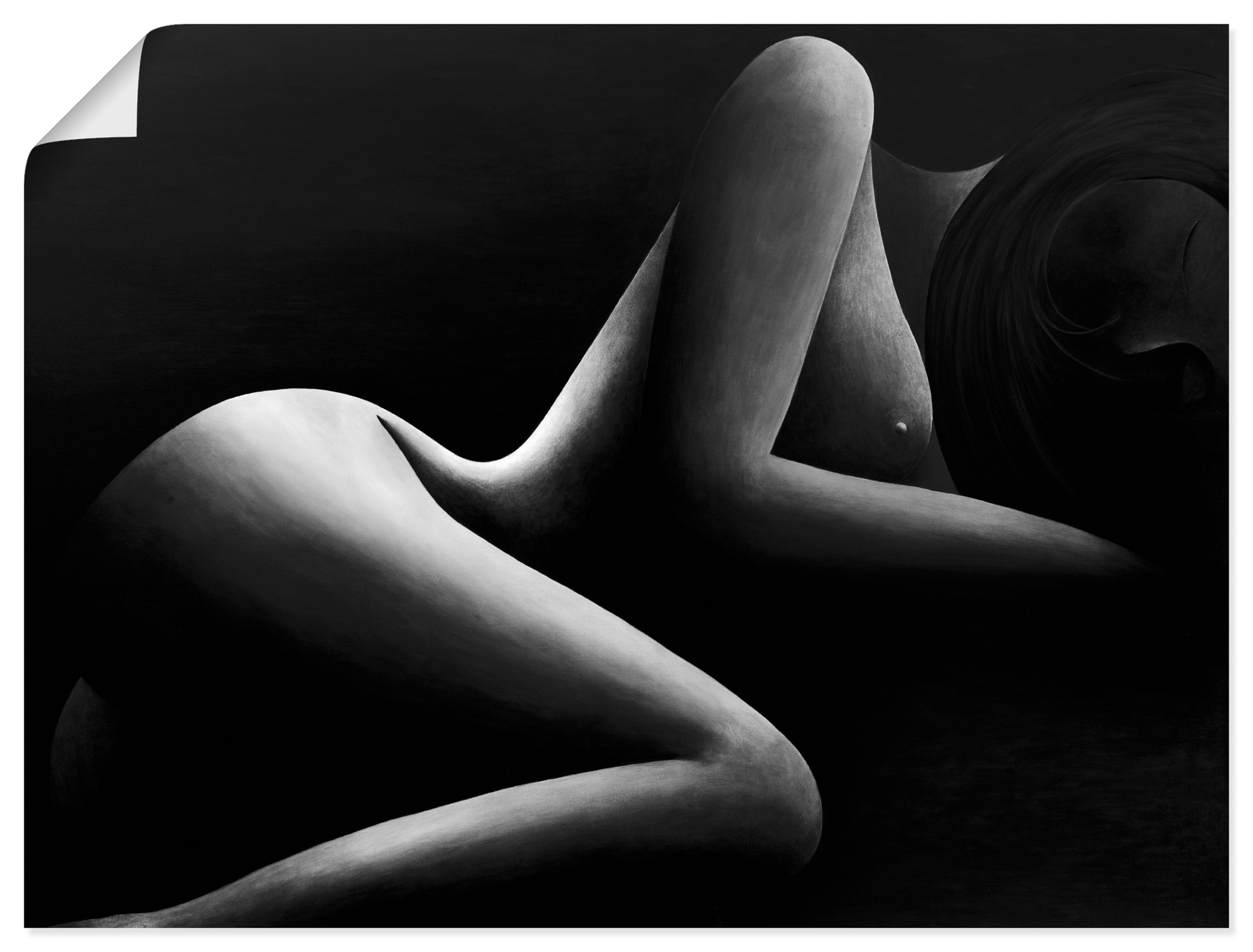 Artland Wandbild »Akt«, Frau, (1 St.), in vielen Größen & Produktarten - Alubild / Outdoorbild für den Außenbereich, Leinwandbild, Poster, Wandaufkleber / Wandtattoo auch für Badezimmer geeignet