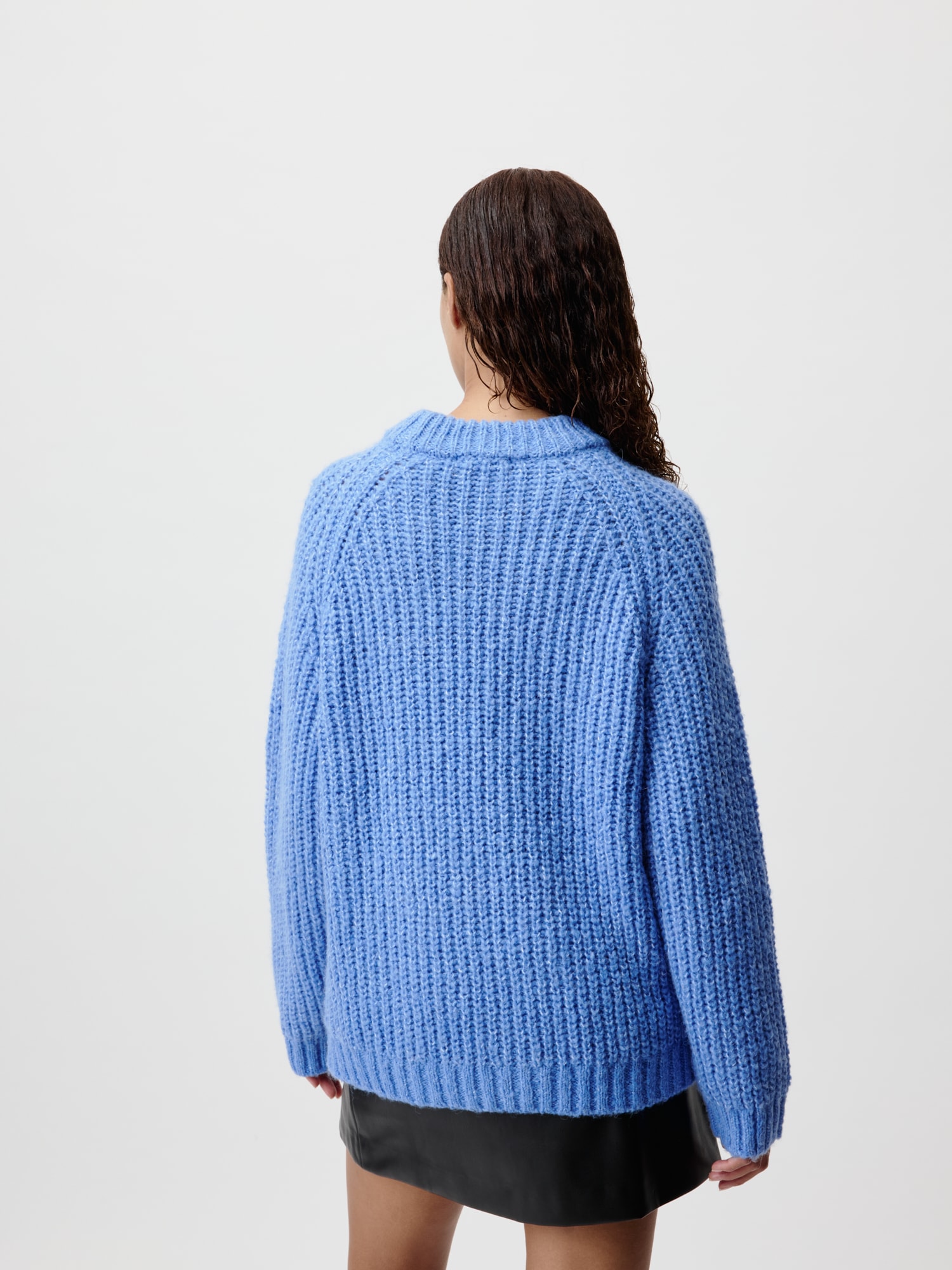 LeGer Strickpullover »Leslie, LeGer by Lena Gercke«, Loose fit mit Rundhalsausschnitt