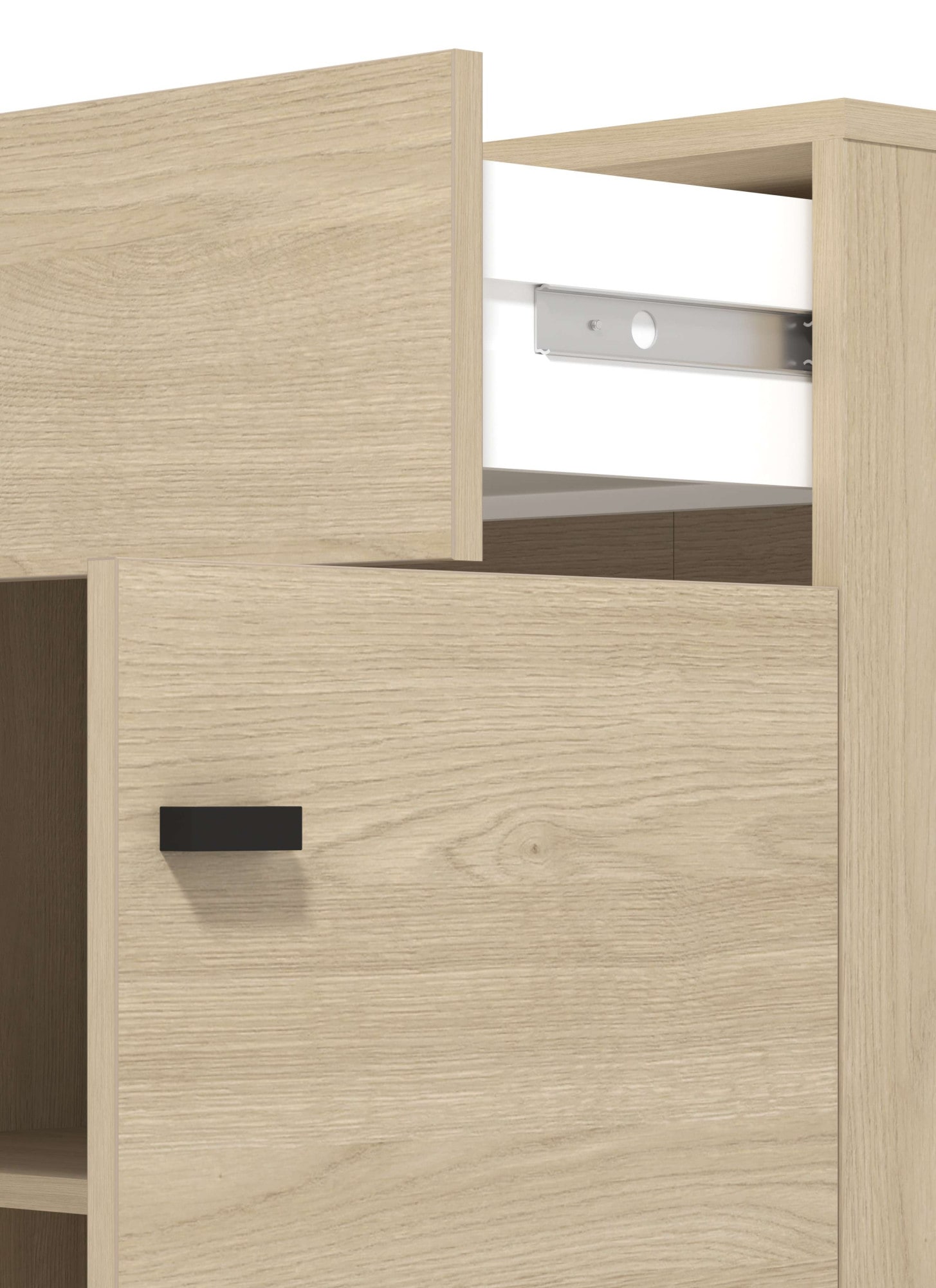 Home affaire Schuhkommode »Rathlin Schuhschrank, Schuhregal, für ca. 9 Paar Schuhe« zwei Regale und eine Schublade, Gesamtbreite 77 cm