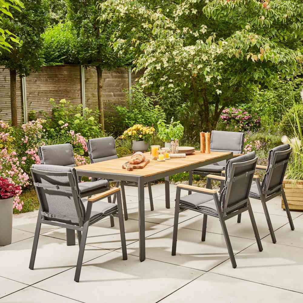 Siena Garden Garten-Essgruppe »Savona«, (13 tlg.)