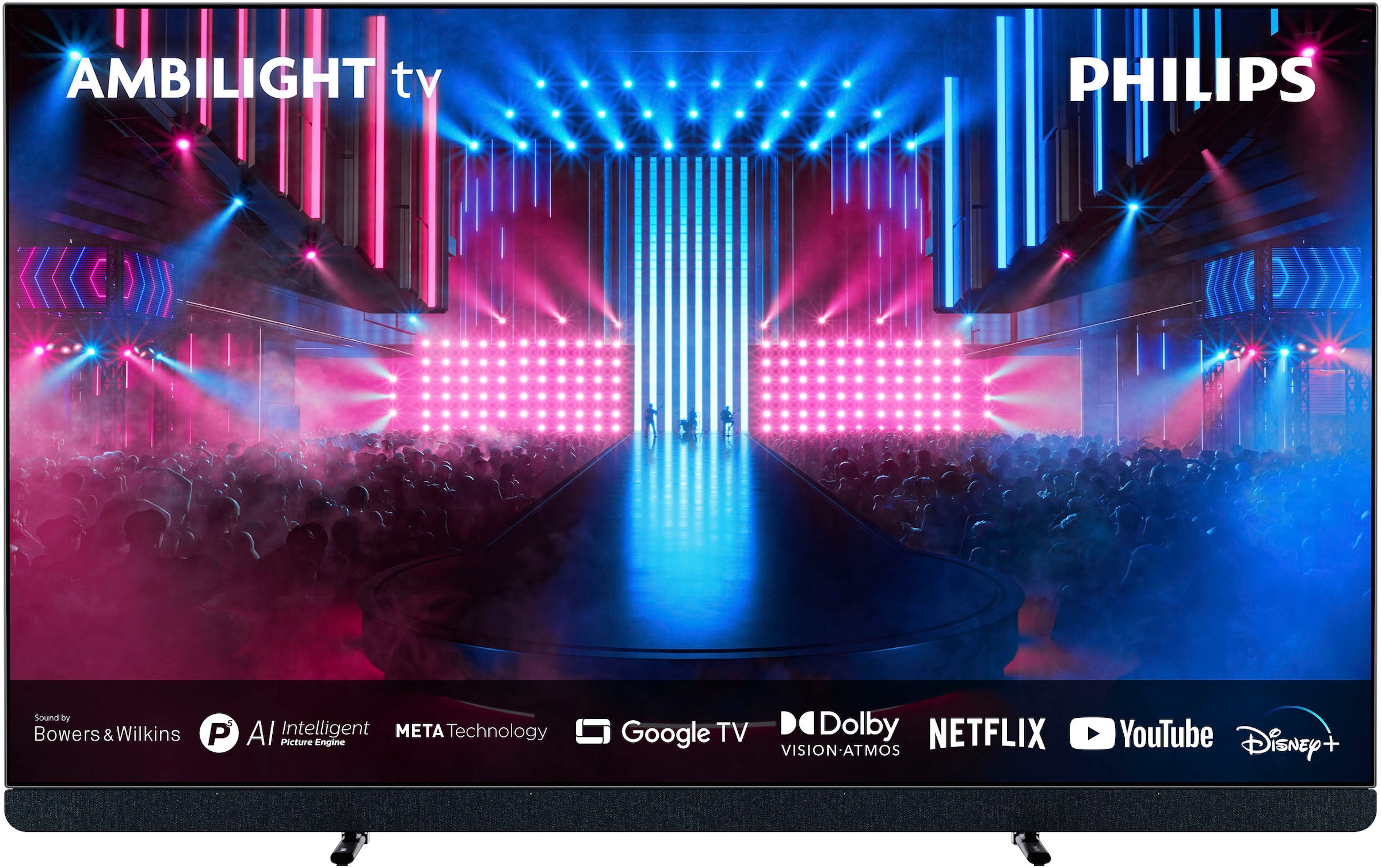 OLED-Fernseher »55OLED909/12«, 4K Ultra HD, Google TV-Smart-TV