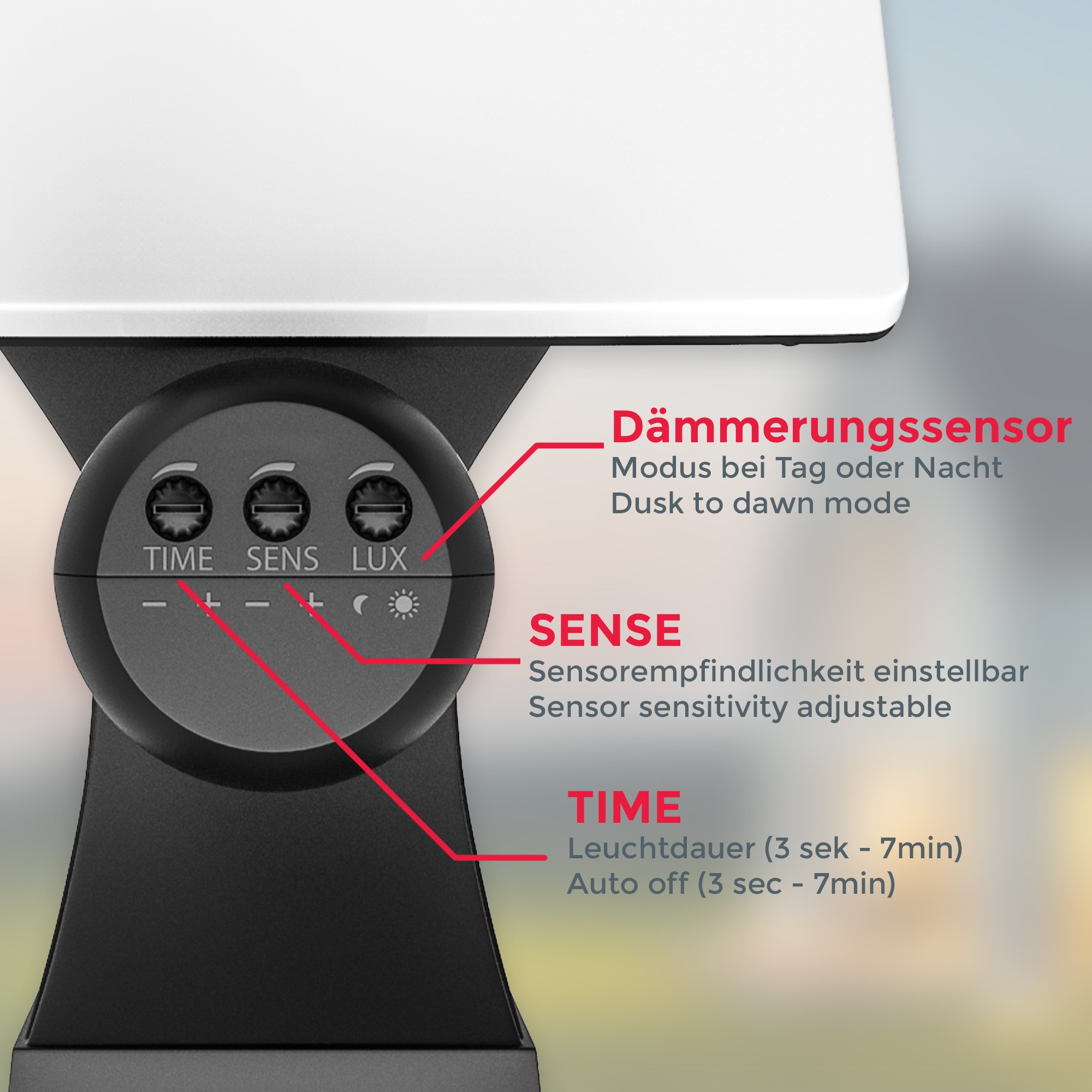 B.K.Licht LED Außen-Wandleuchte, 1 flammig-flammig, Außenleuchte, Bewegungsmelder, schwenkbar, 20W 2.300 Lum. 4.000K, IP44