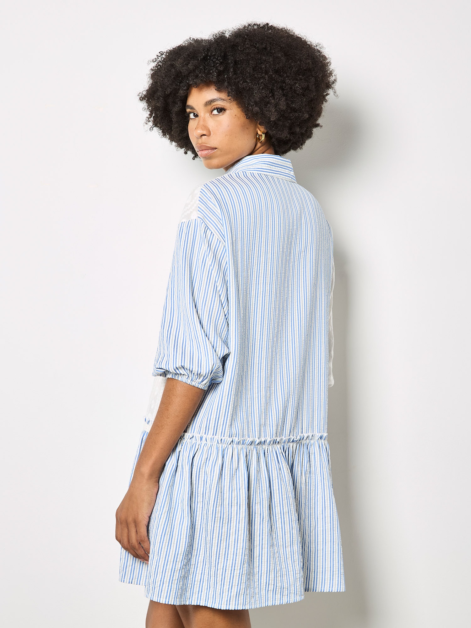 Apricot Minikleid »Minikleid« mit Strukturmuster