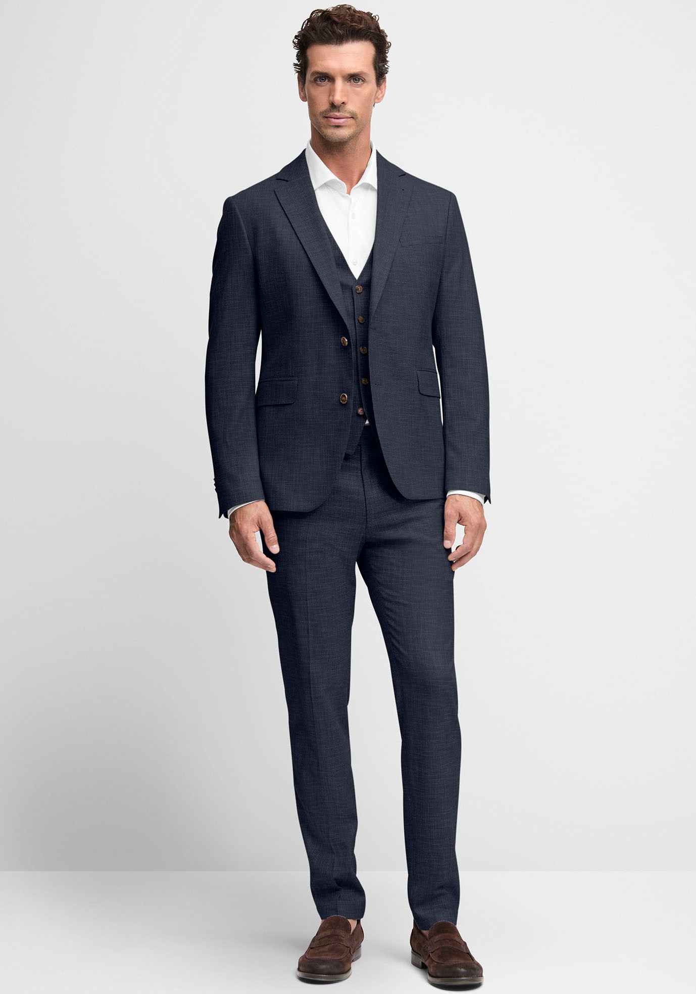 Cinque Baukastensakko »CIDATA« in dezentem Muster, Regular Fit