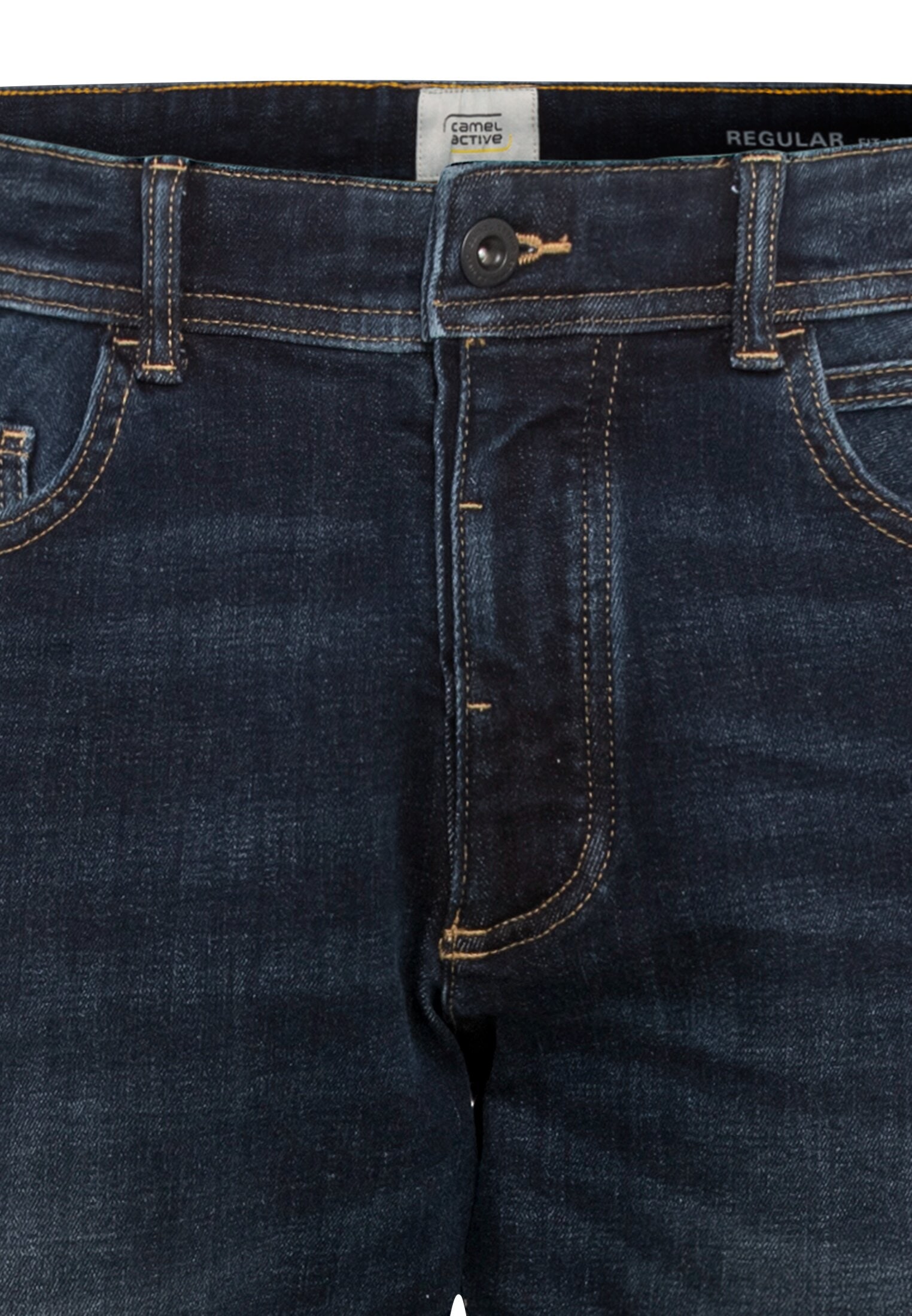 camel active 5-Pocket-Jeans, mit kontrastfarbenen Nähten