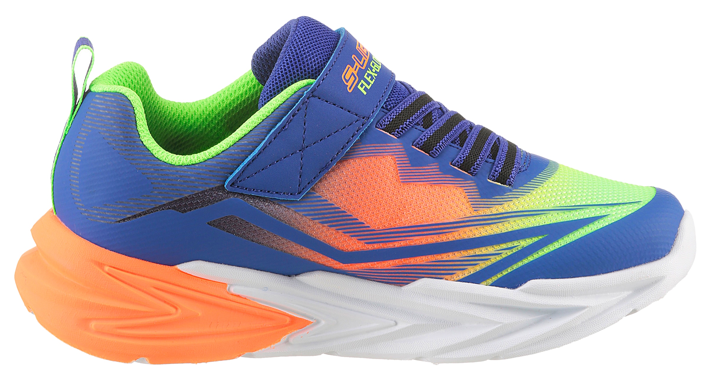 Skechers Sneaker »FLEX-GLOW ULTRA«  Klettschuh zum Schlüpfen, Größenschablone zum Download