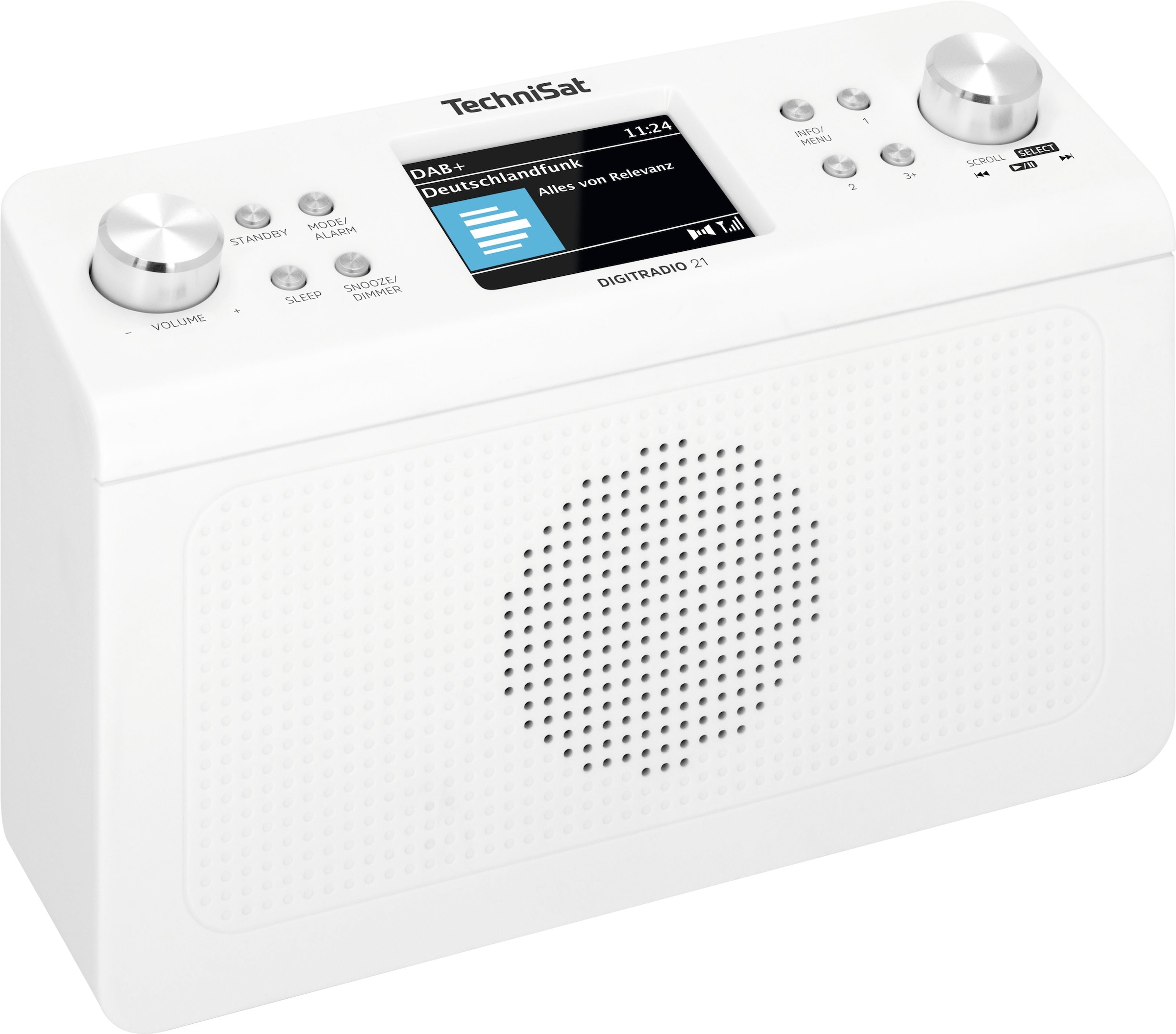 TechniSat Küchen-Radio »DIGITRADIO 21«, (A2DP Bluetooth-AVRCP Bluetooth Digitalradio (DAB+)-UKW mit RDS 2 W), Unterbau-Radio,Küchen-Radio