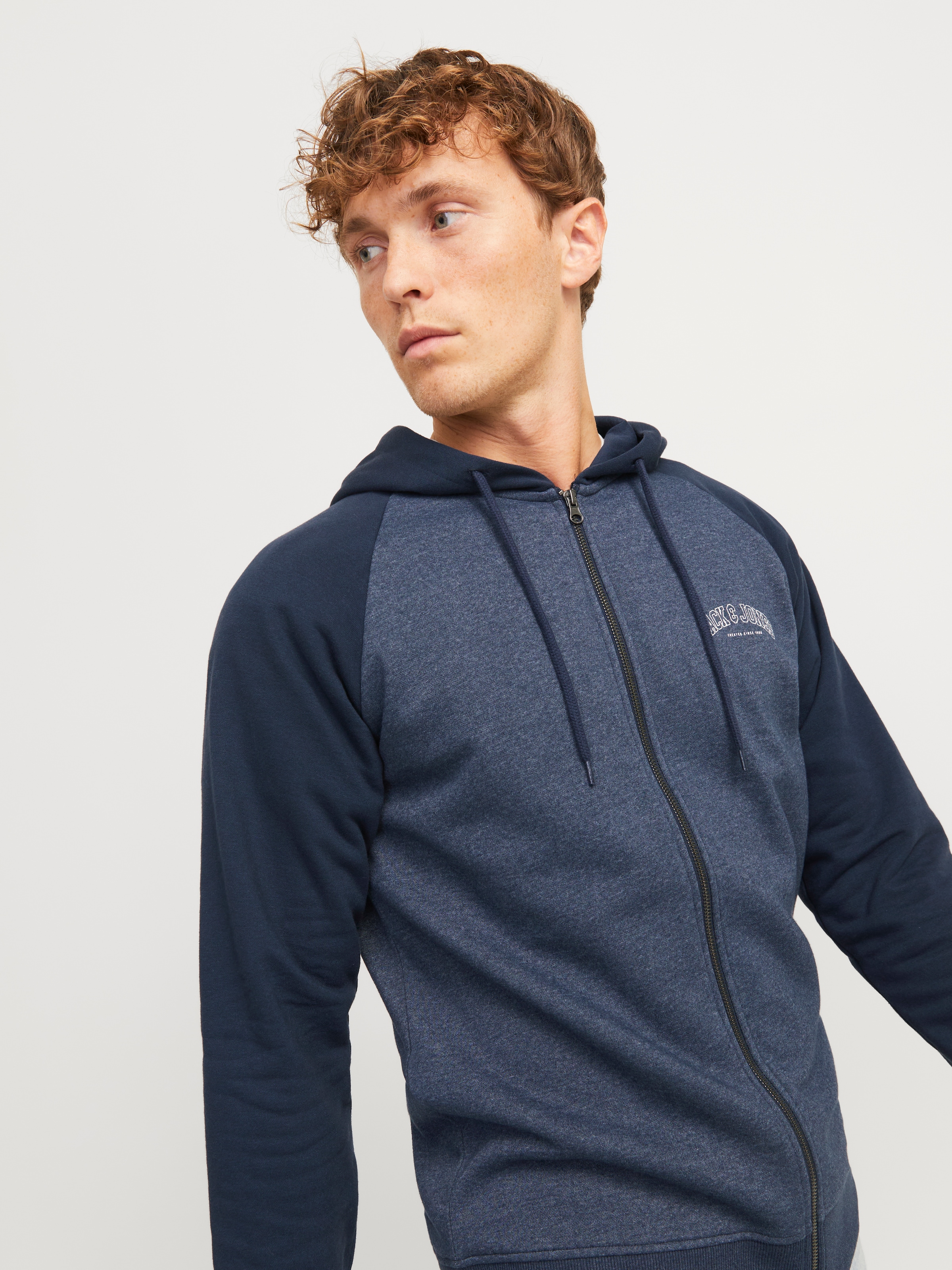 Jack & Jones Kapuzensweatjacke »JJRICKY SWEAT ZIP HOOD«