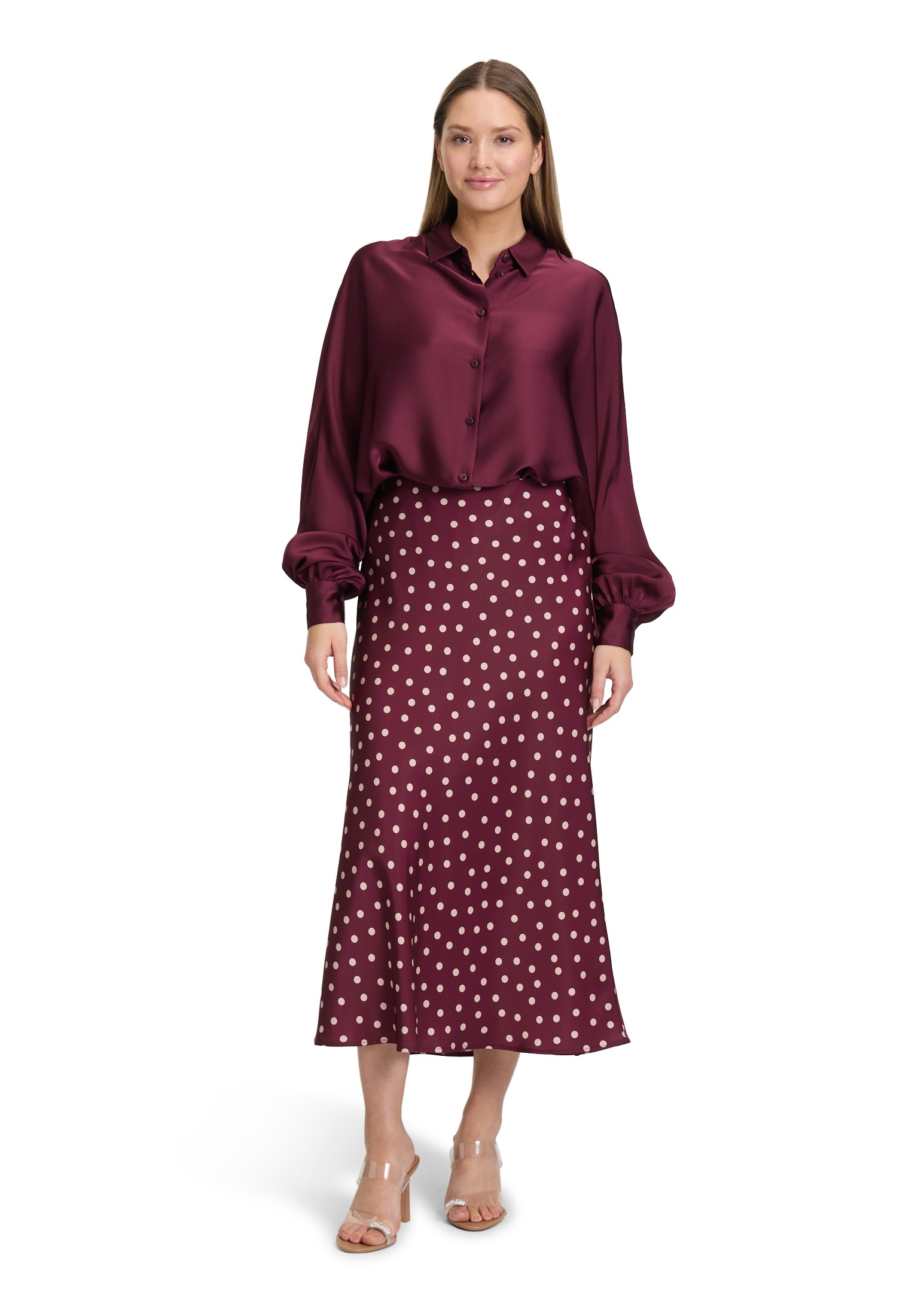 Vera Mont Satinbluse »Satin-Bluse mit Kragen«