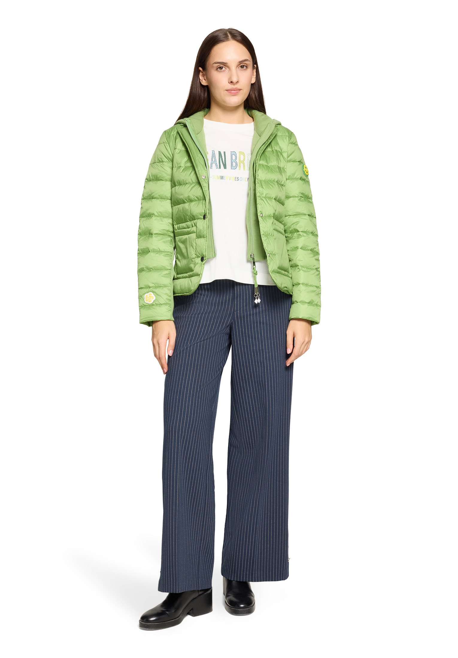 Cartoon Steppjacke »Steppjacke mit abnehmbarer Kapuze«