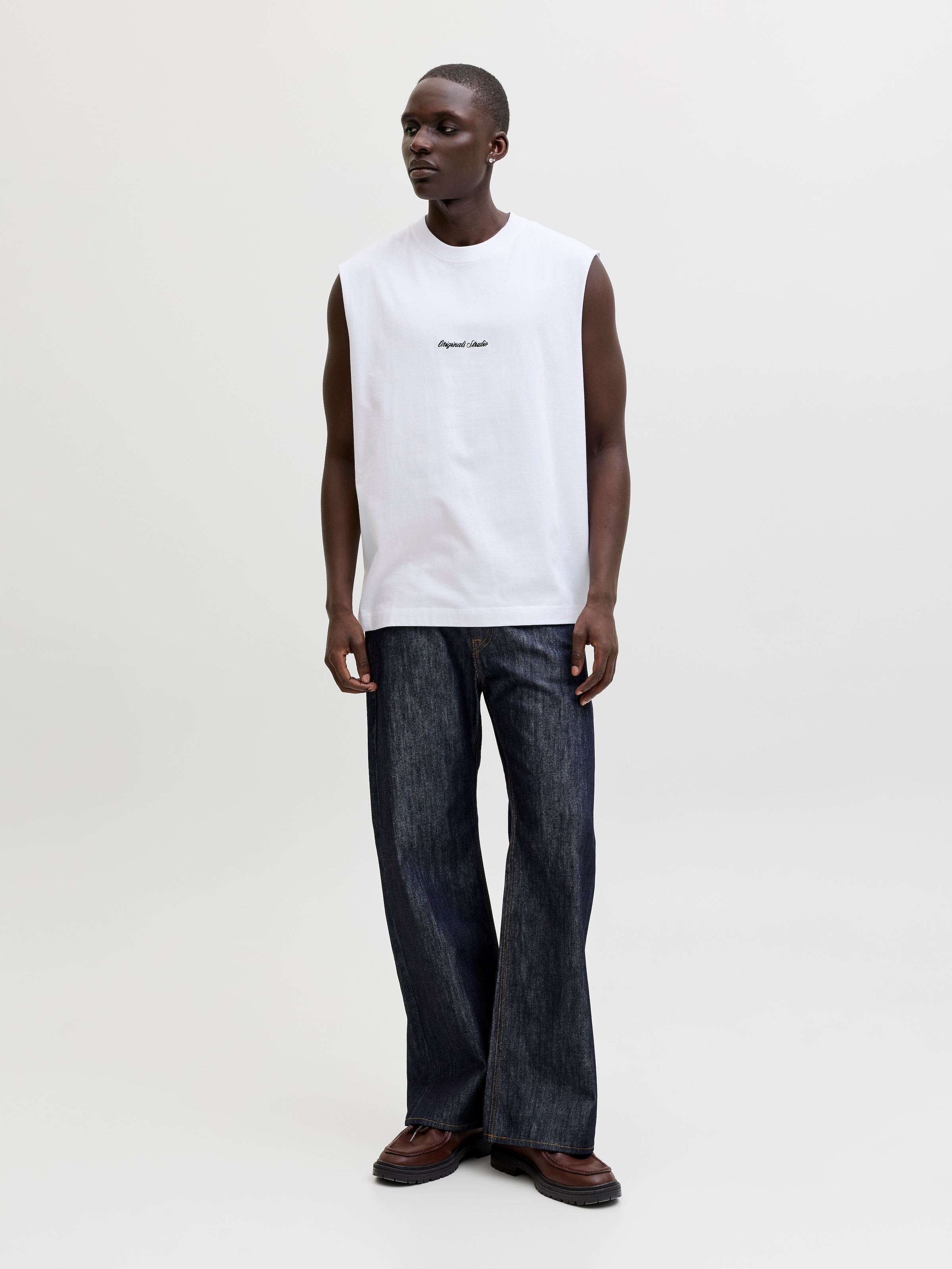 Jack & Jones T-Shirt »JORNORREBRO EMB TEE SL CREW NECK LN« Baumwolle, relaxed fit