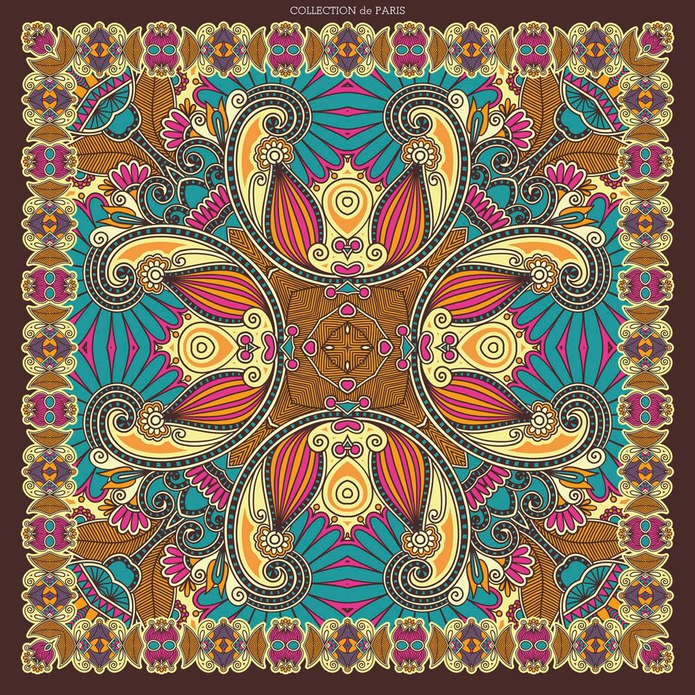 queence Dekokissen »»Ornament«,« Kissenhülle ohne Füllung, 1 Stück