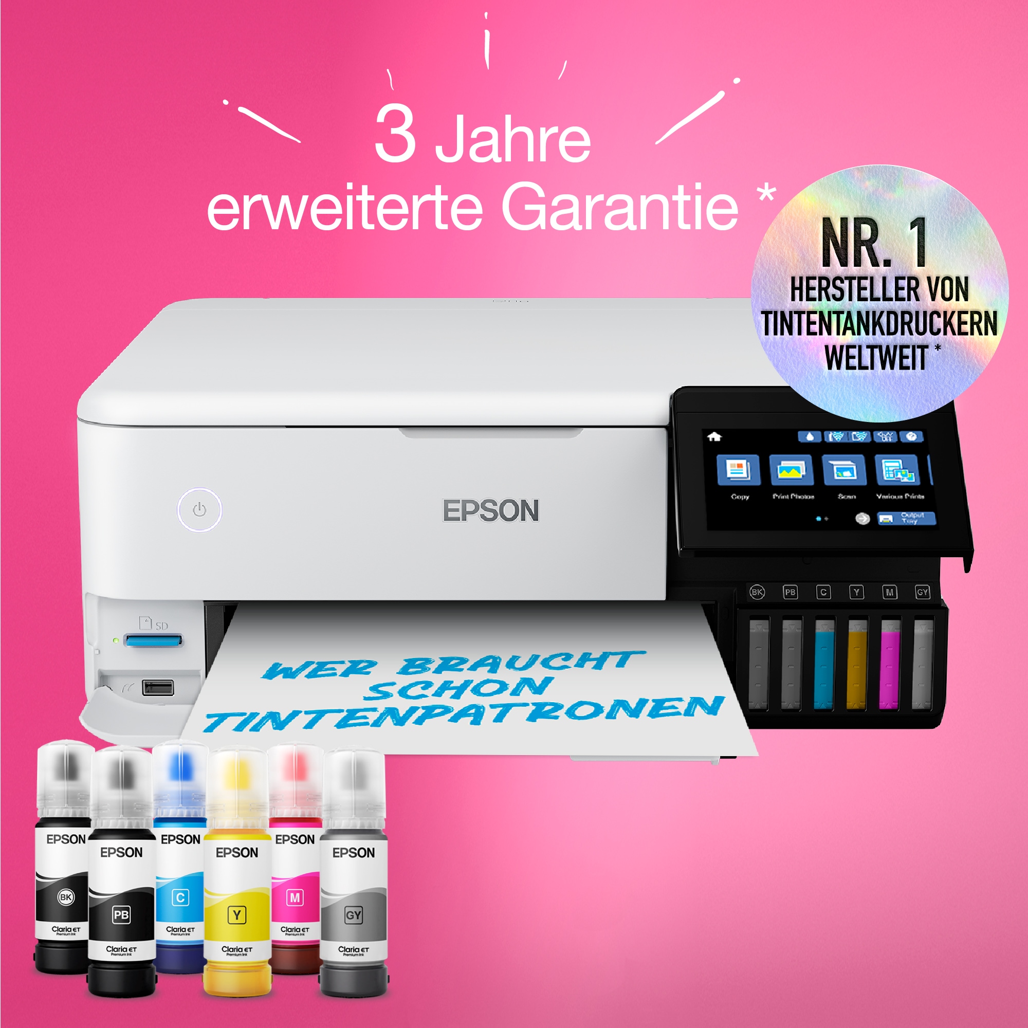 Epson Tintenstrahldrucker »EcoTank ET-8500«