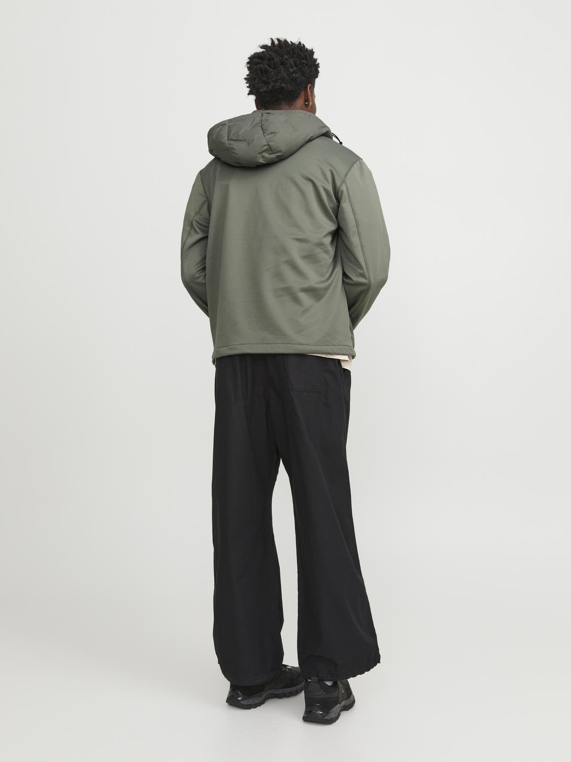 Jack & Jones Hybridjacke »JCOHEAT HYBRID JACKET NOOS«, mit Kapuze